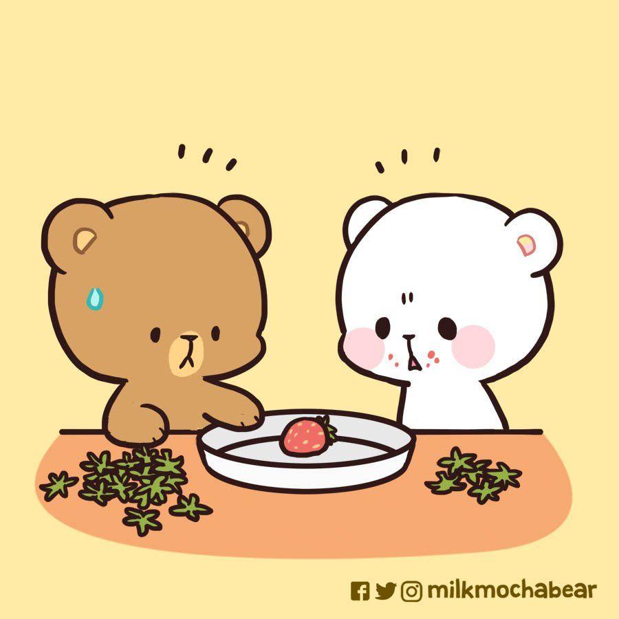 900x900 Milk & Mocha on Twitter. Cute bear drawings, Cute drawings