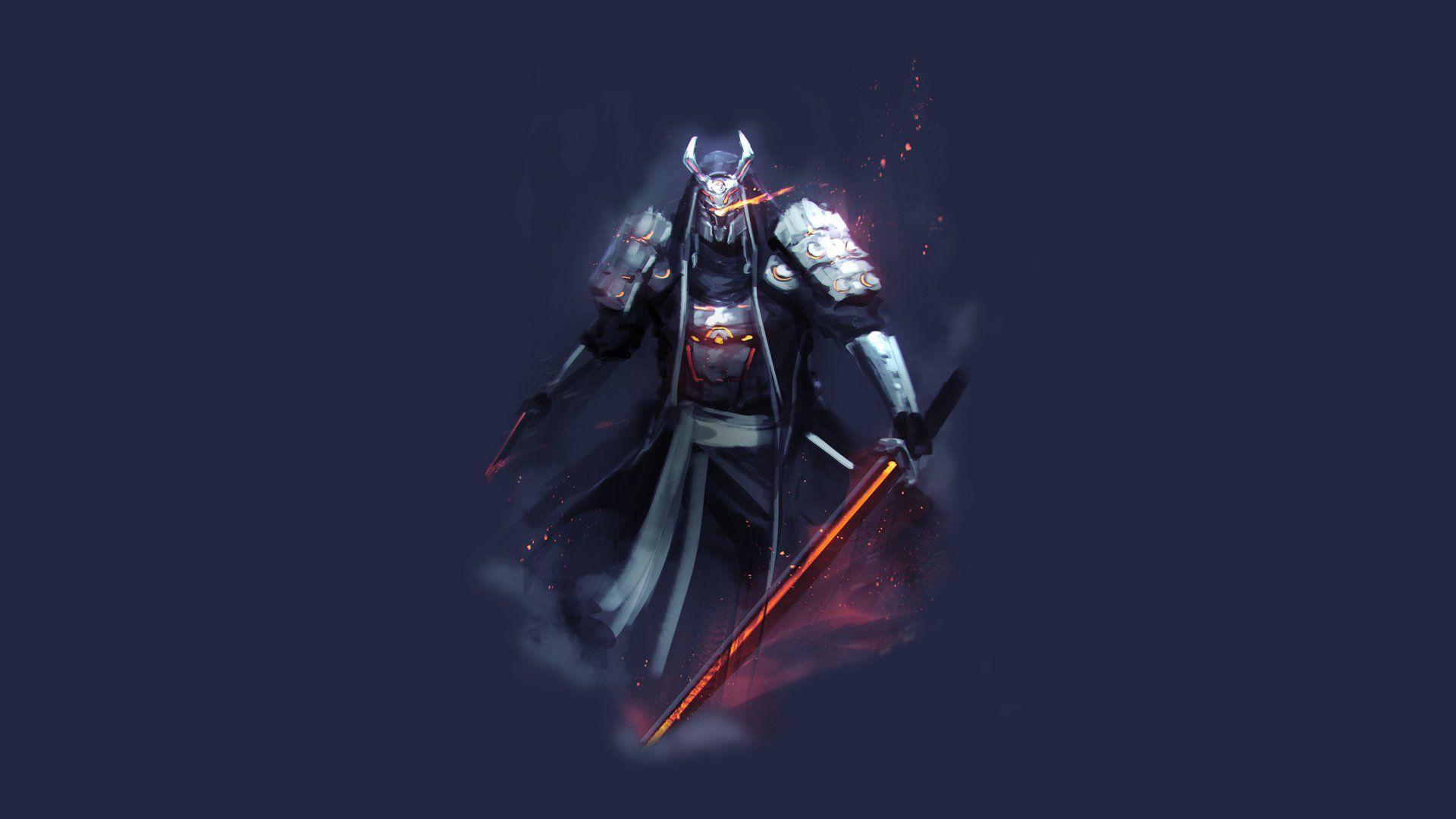 1920x1080 warrior, Cyborg, Samurai Wallpaper HD / Desktop and Mobile Background