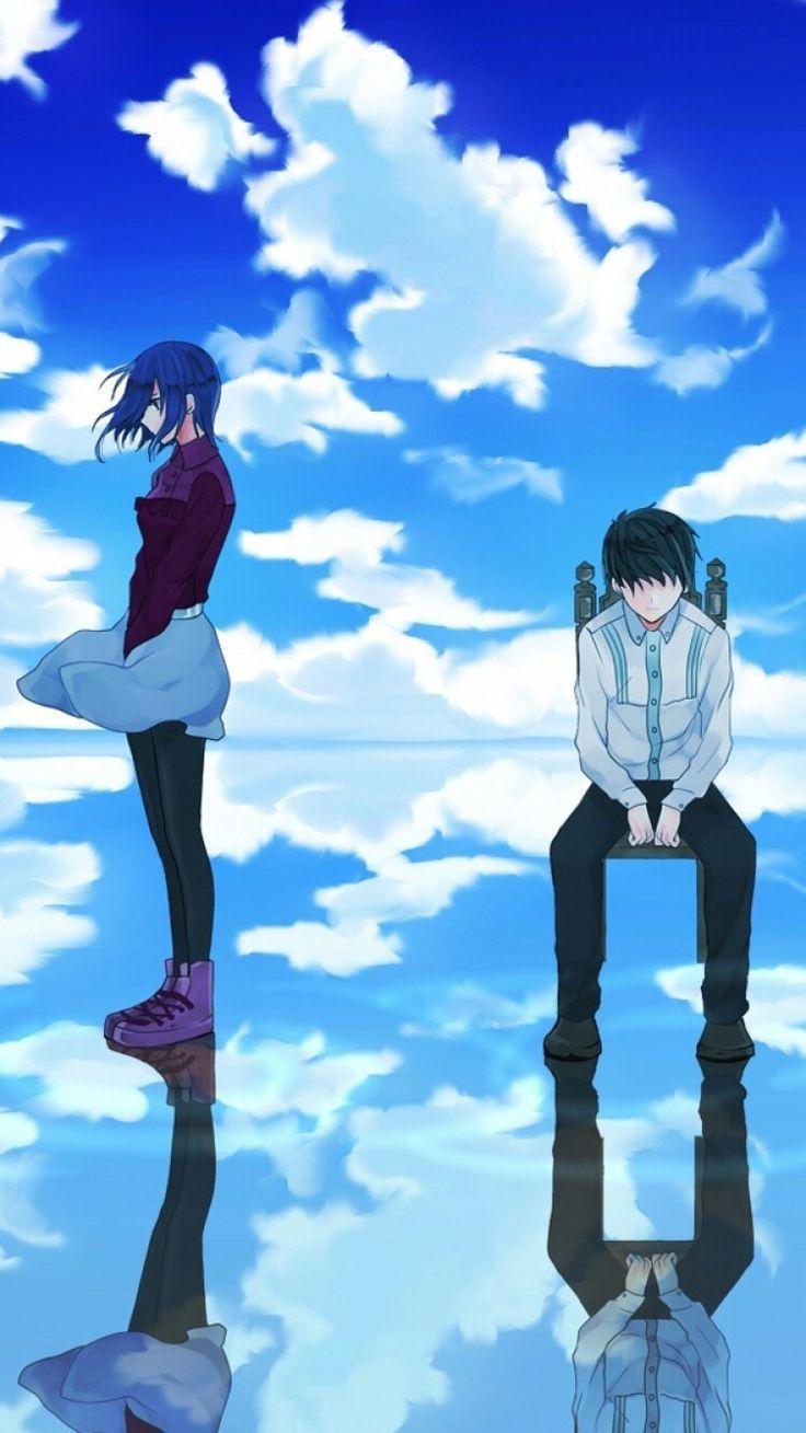 736x1309 Épinglé sur Kaneki and Touka ❤️