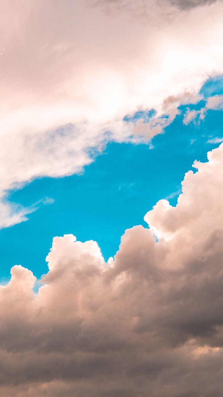 750x1334 Cloud Sky Summer Nature Wallpaper