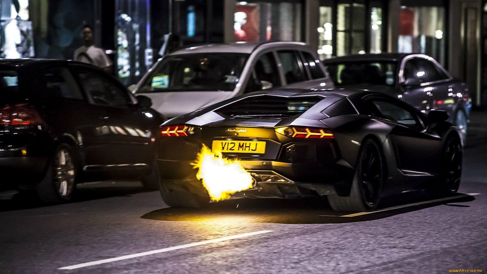 1920x1080 Lamborghini exhaust Aventador exhaust wrap exotic car LP700