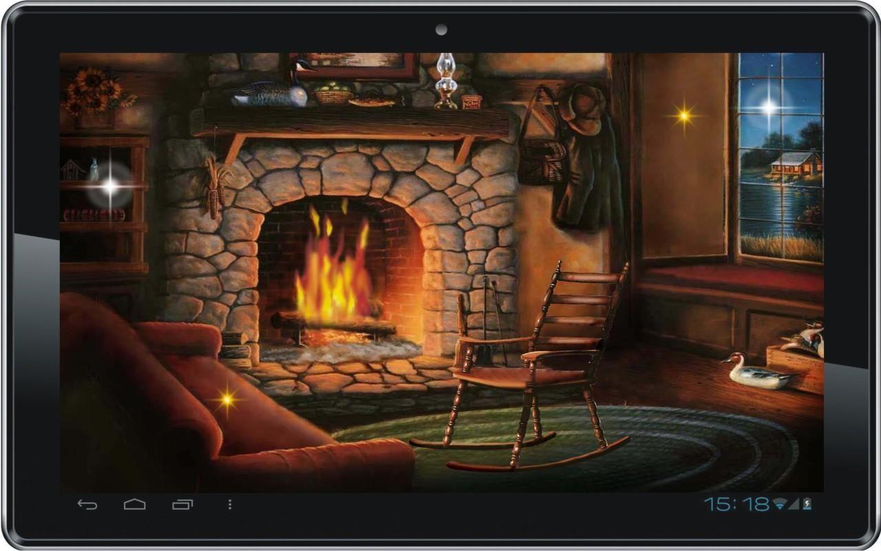 3d fireplace free screensavers