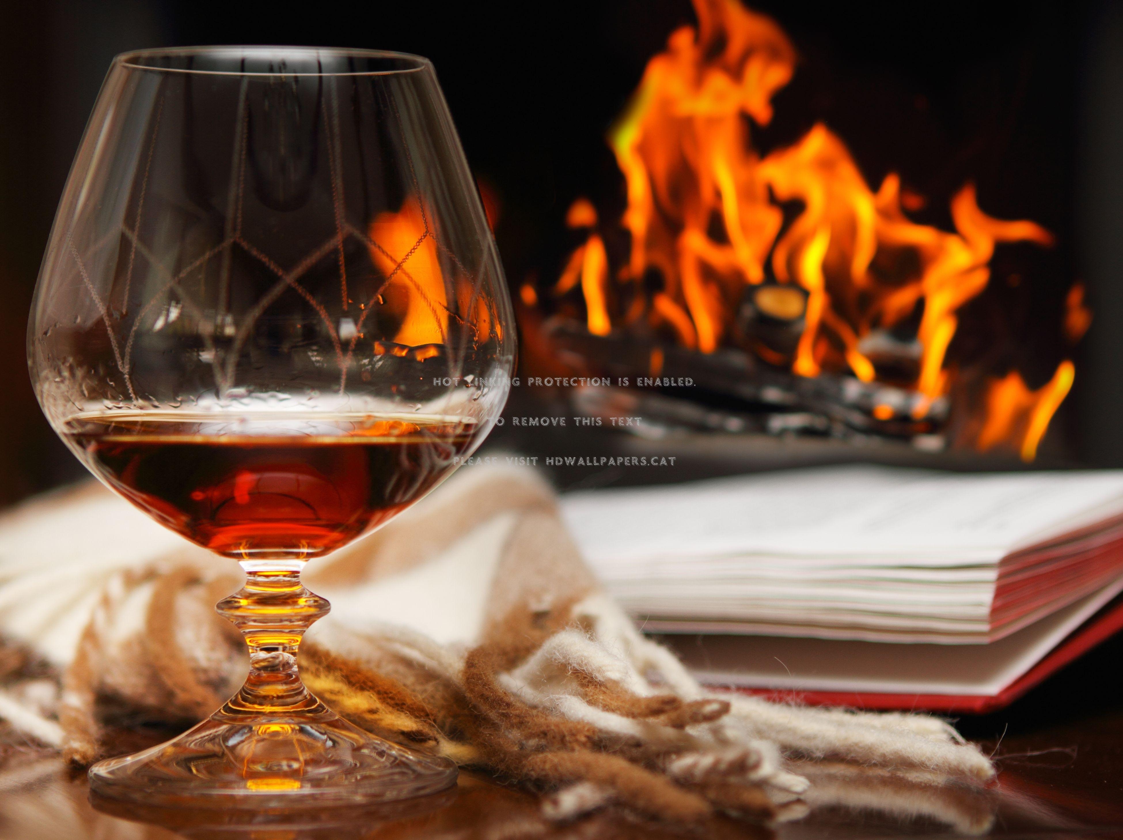 3900x2919 cozy fire glass wine fireplace comfort book