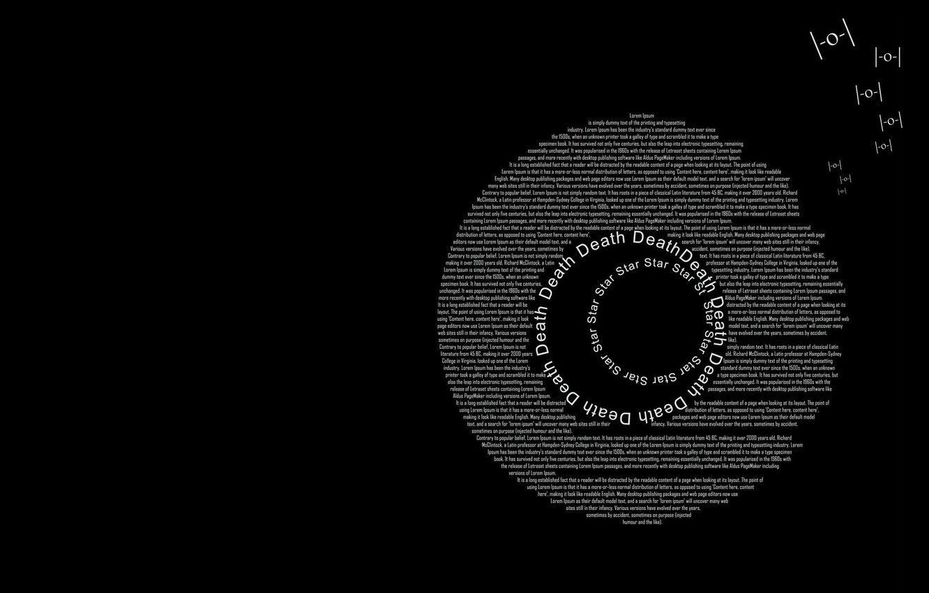 1332x850 Wallpaper characters, star wars, the death star image for desktop, section минимализм