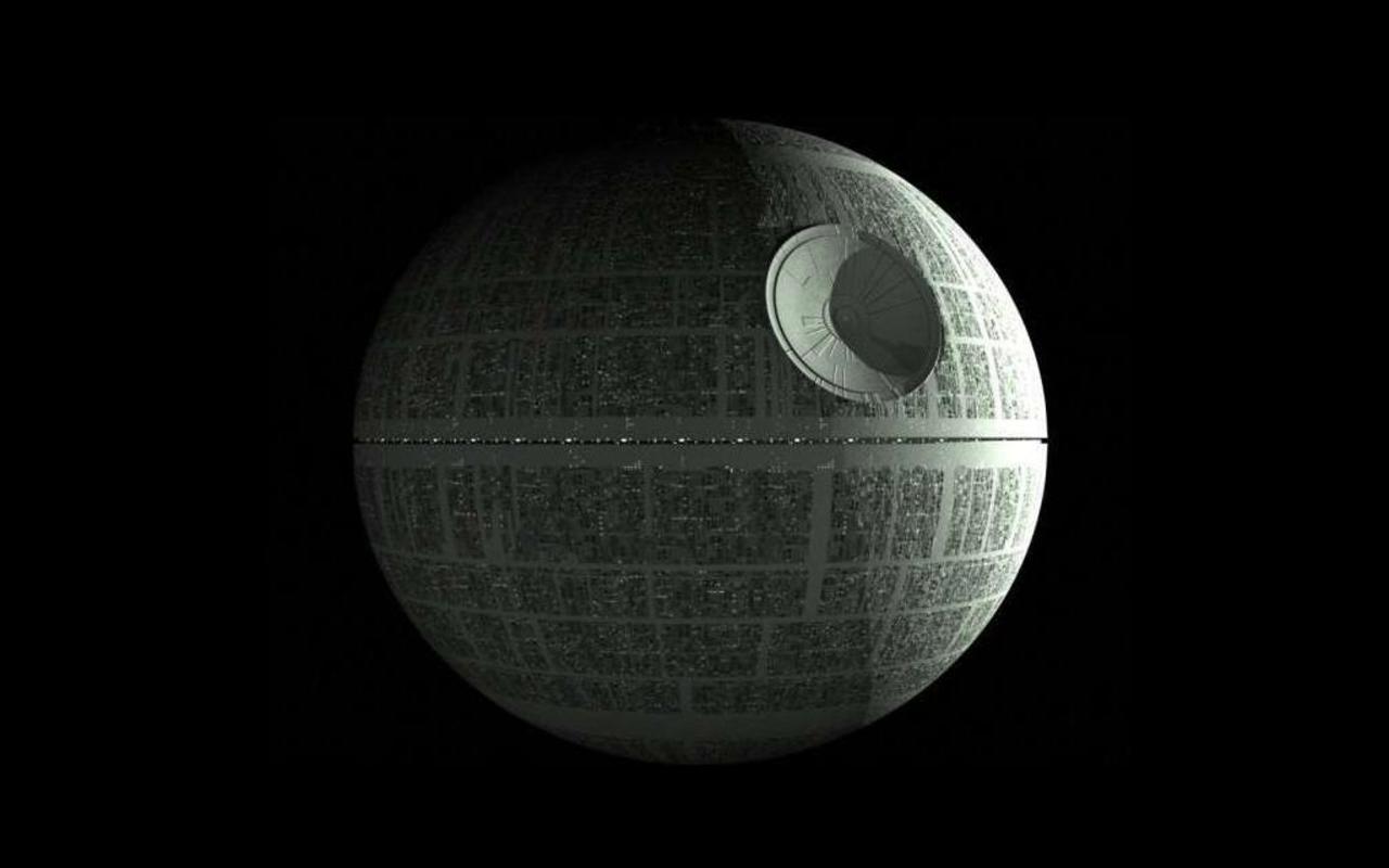 1280x800 Death Star Background