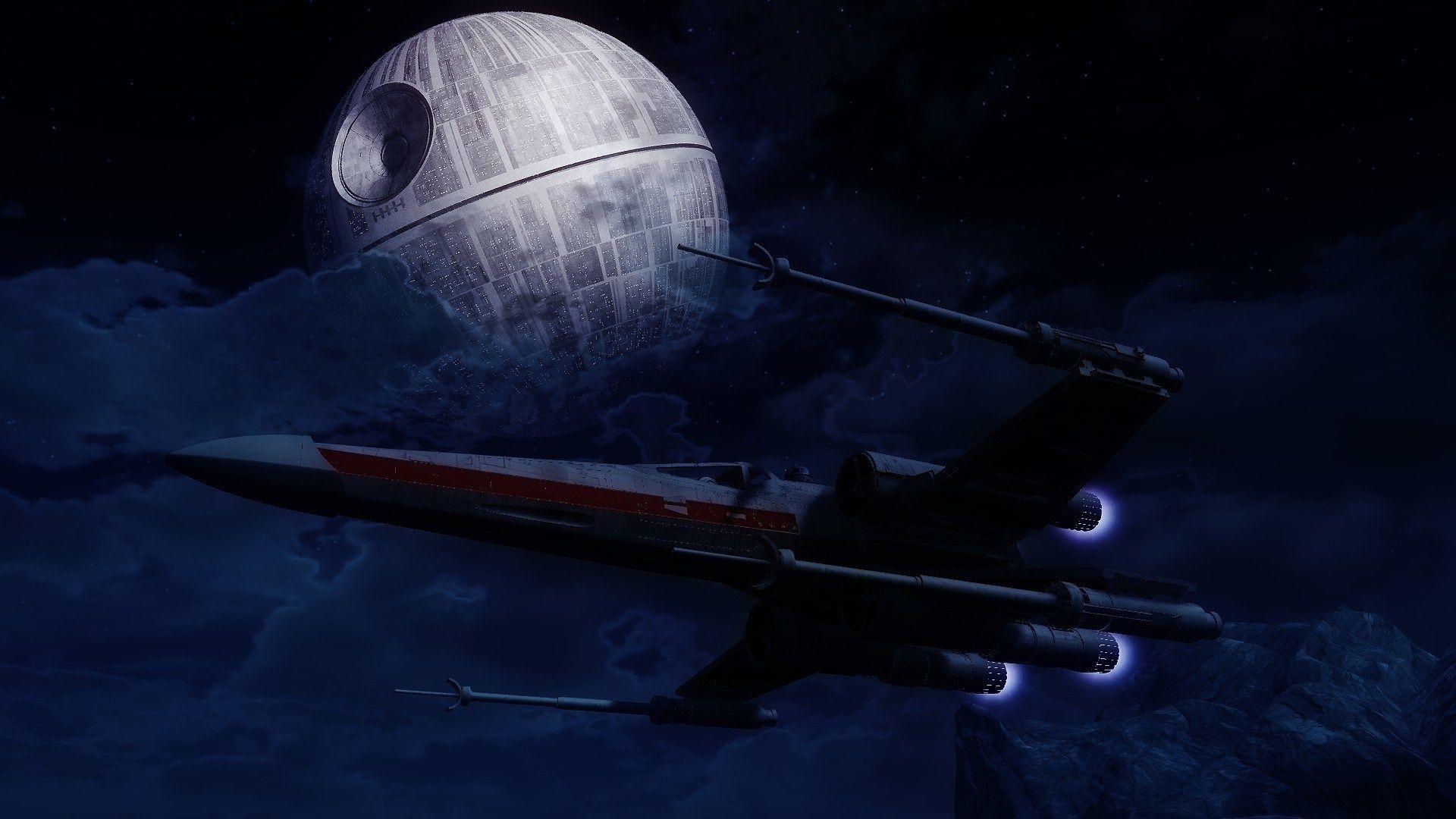 1920x1080 Star Wars Death Star HD Background