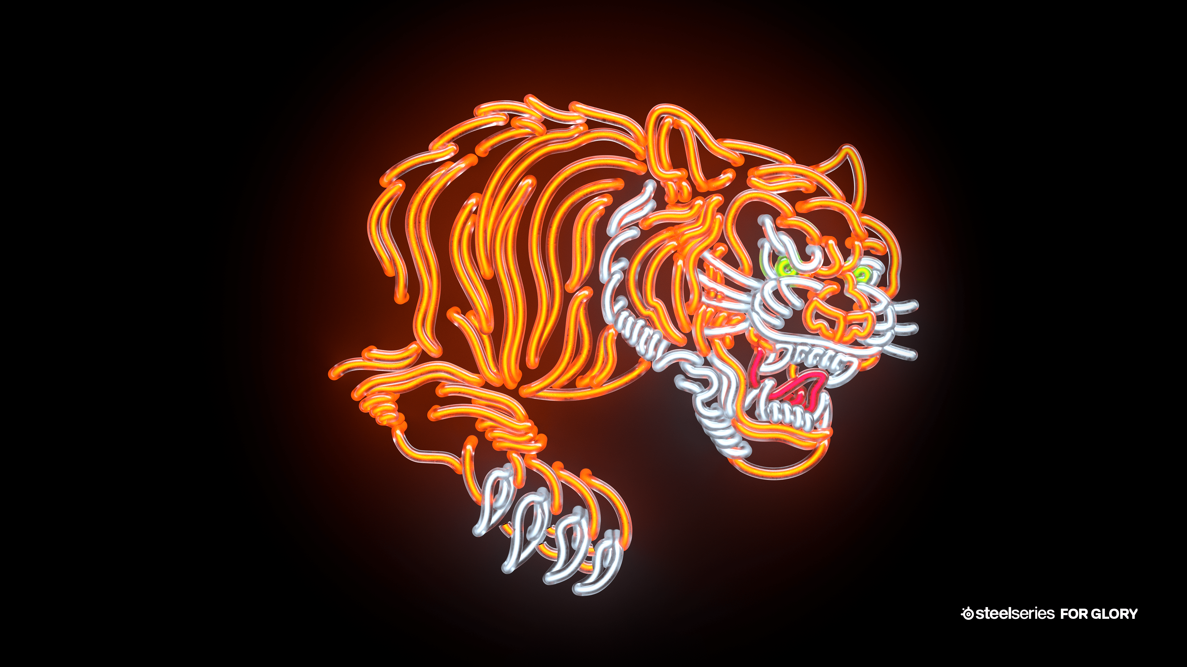 3840x2160 New Sensei Ten (neon Themed) Wallpaper! (link For Download Below)