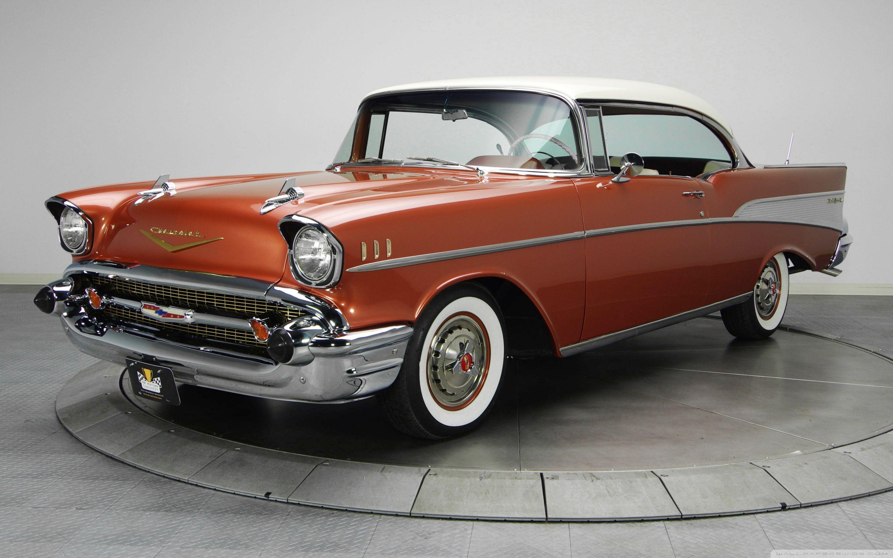 2880x1800 Download Chevrolet Bel Air 1957 Hardtop UltraHD Wallpaper
