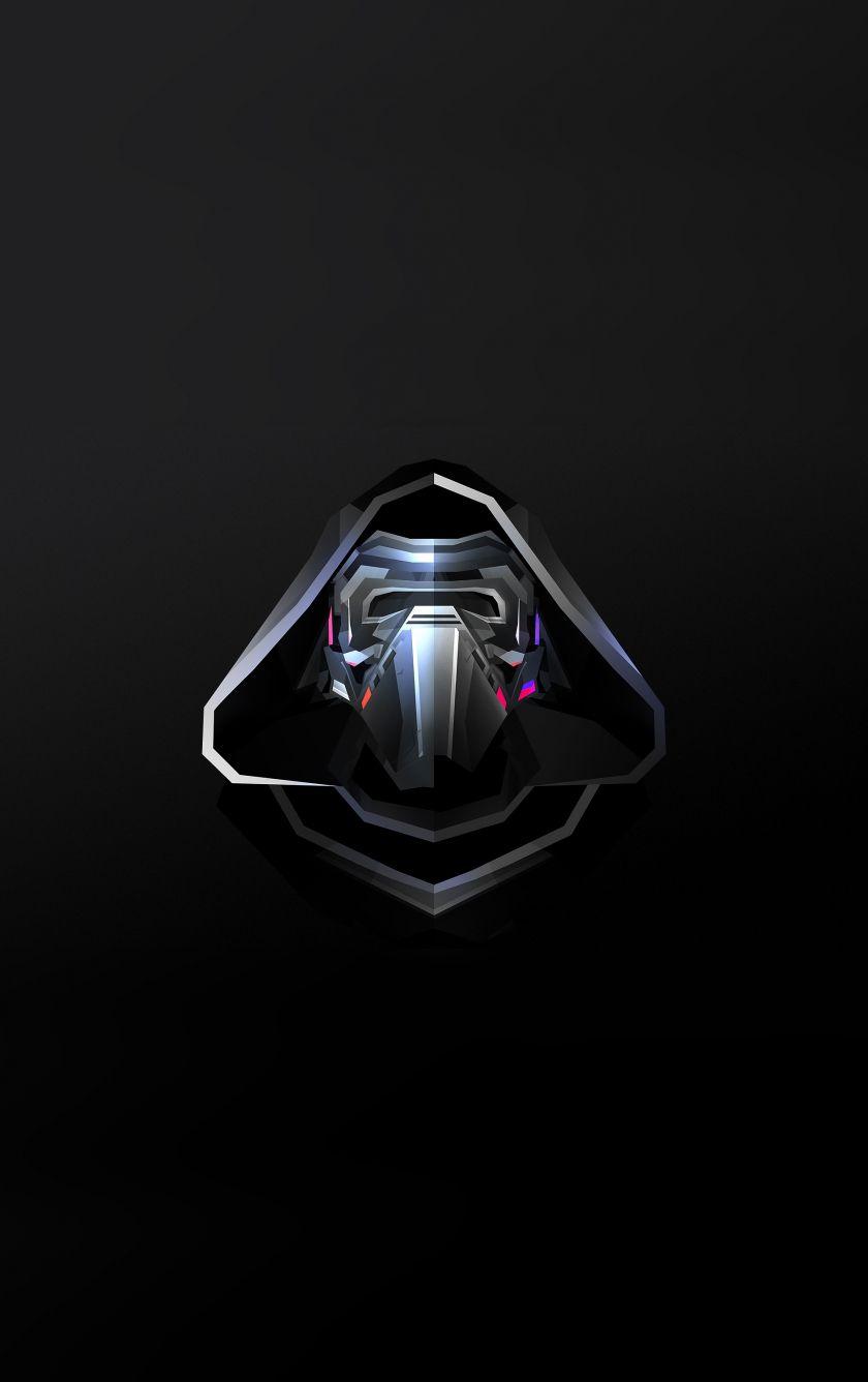 840x1336 Download 840x1336 wallpaper kylo ren, star wars, abstract, facet