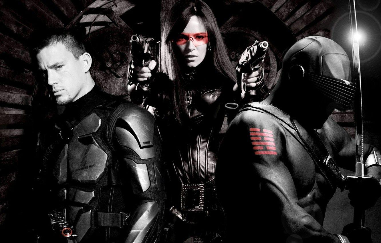 1332x850 Wallpaper Sienna Miller, Cobra, Channing Tatum, Ray Park, Sienna