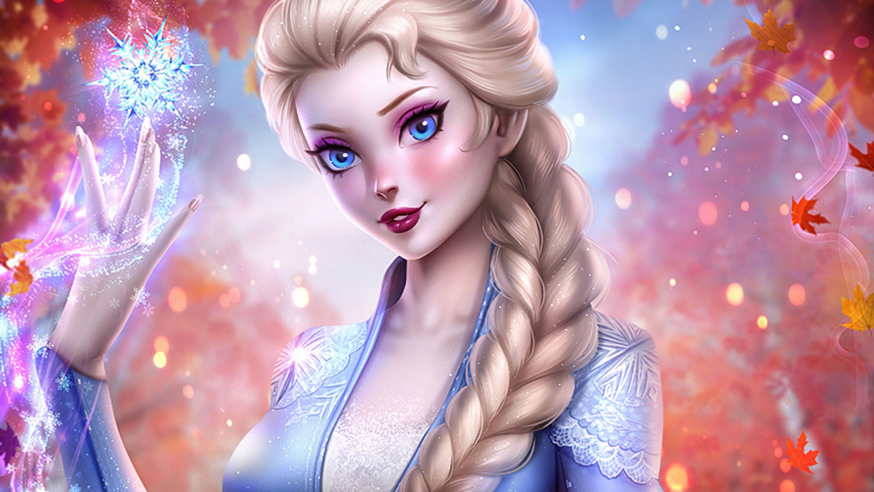 Новая холодная. Эльза Фроузен. Королева Эльза. Эльза Frozen 2. Elsa (Frozen) / Эльза (Холодное сердце).