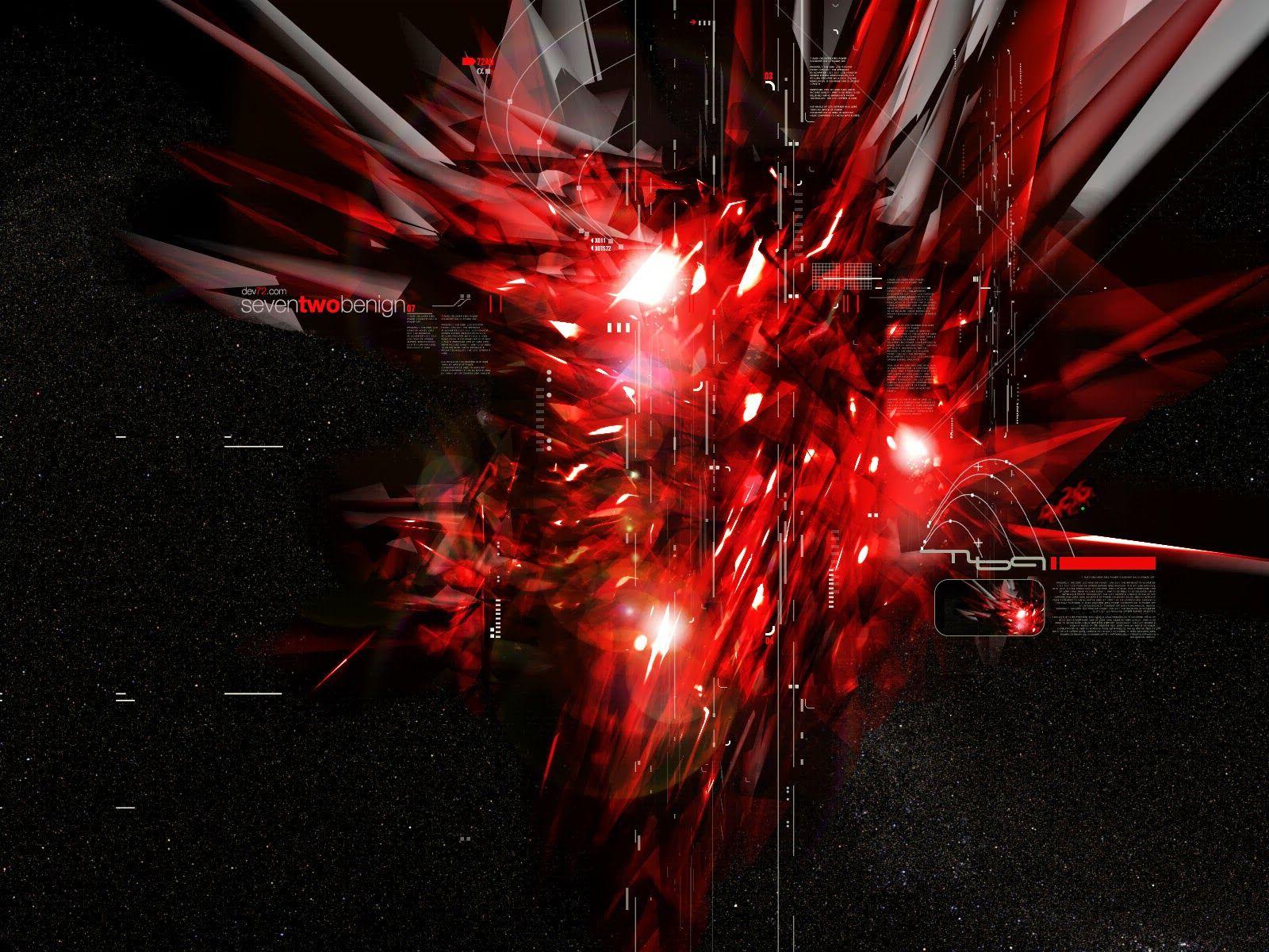 1600x1200 Cool Wallpaper Red And Black