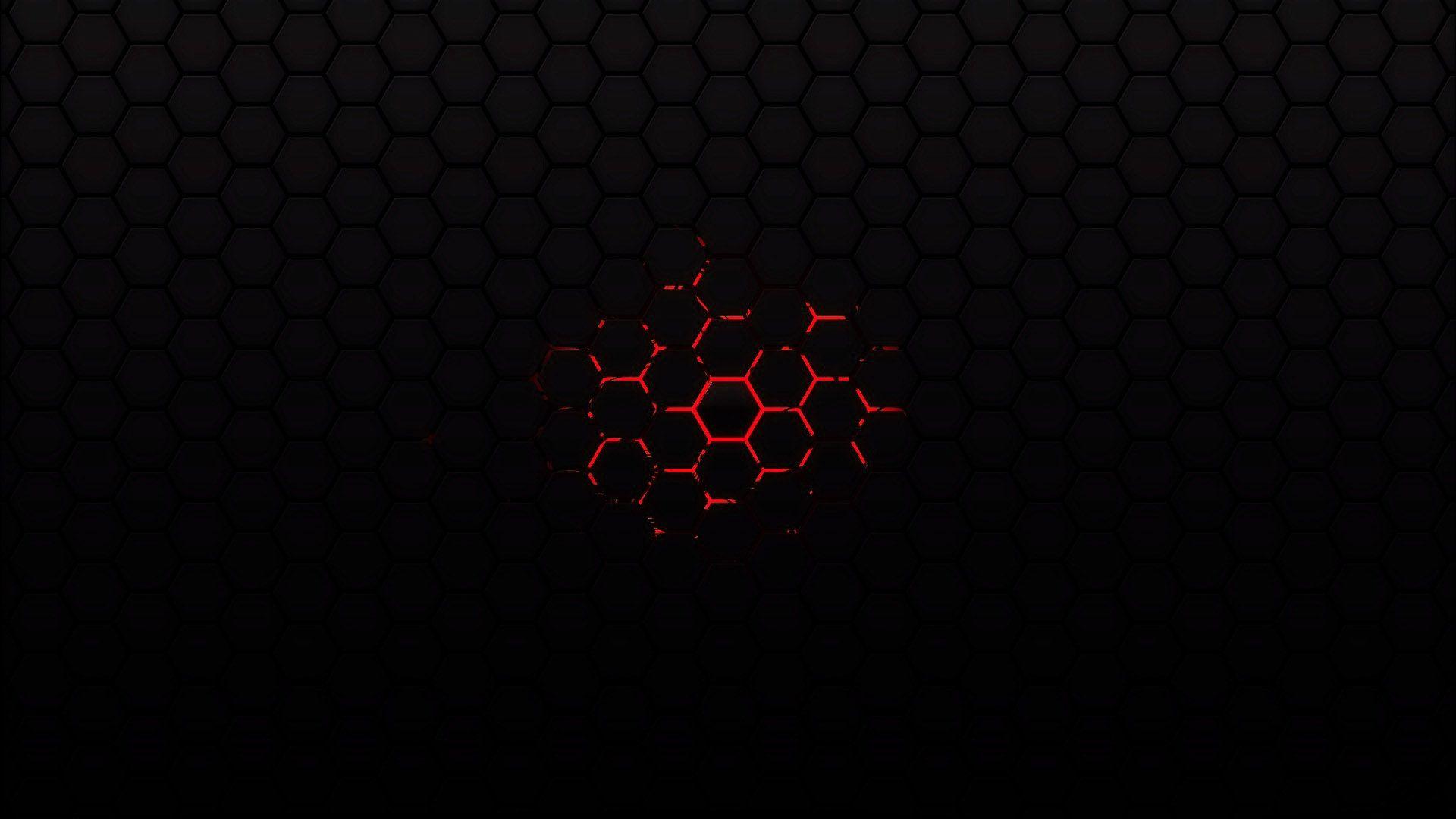 1920x1080 Cool Black And Red Wallpaper