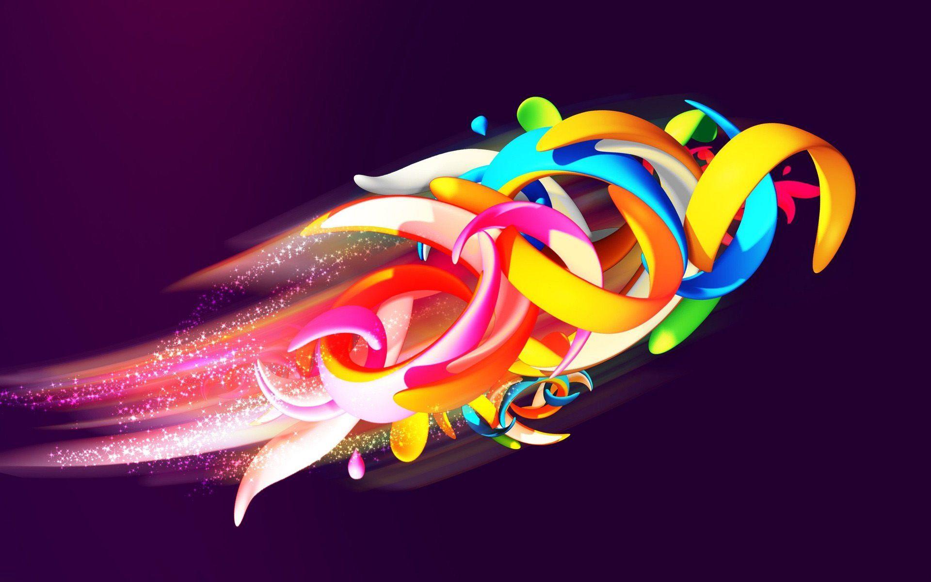 1920x1200 3D Abstract Art Parrot Wallpaper and Abstract Wallpaper