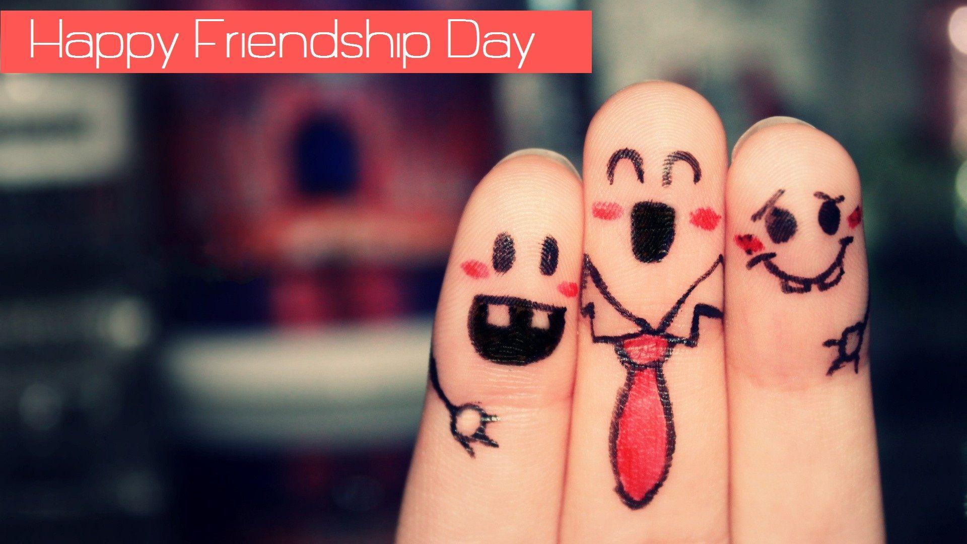1920x1080 Happy Friendship Day 2016 Image HD 3D Wallpaper Free Download