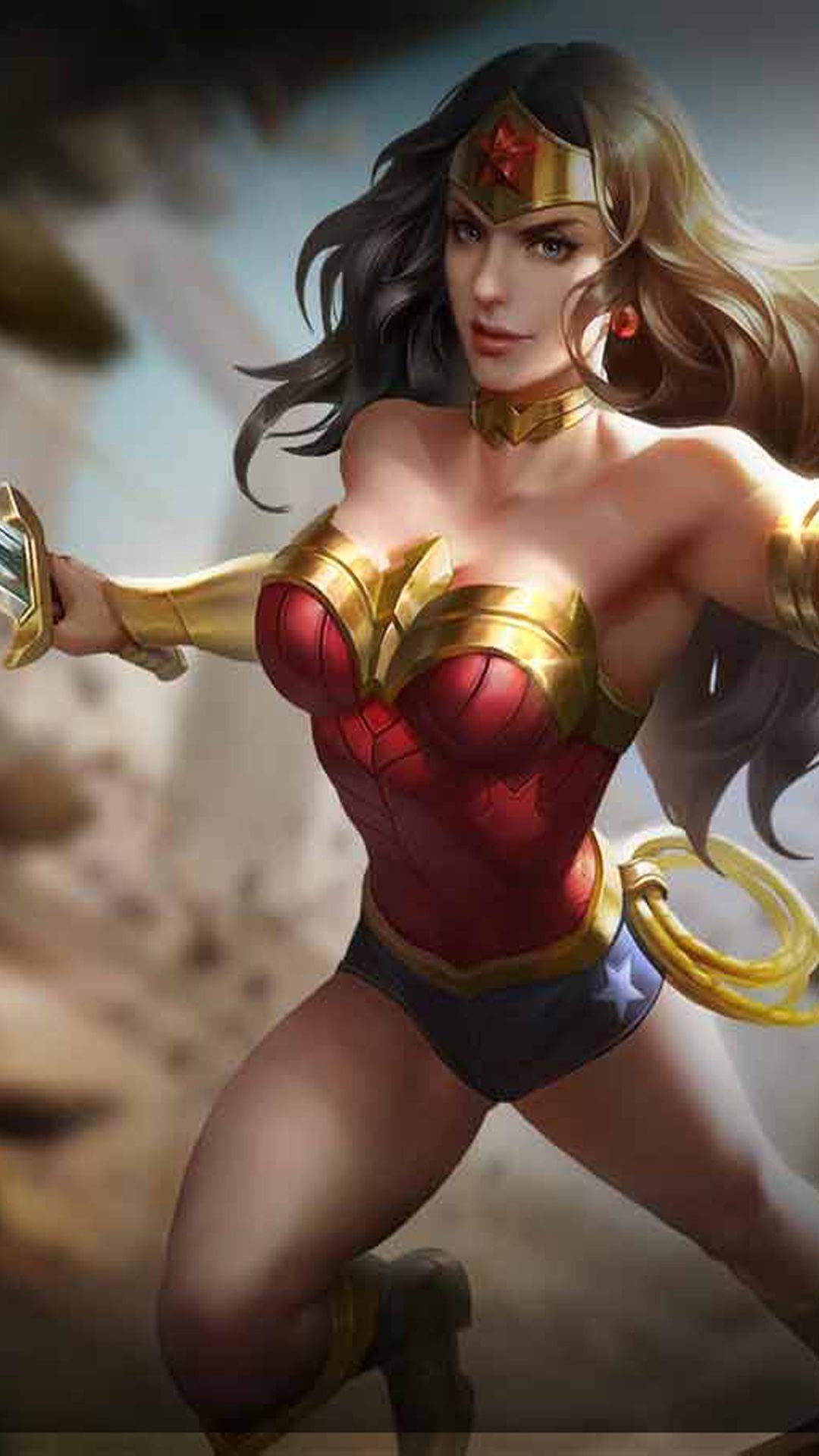 1080x1920 Wonder Woman Arena of Valor 4K Ultra HD Mobile Wallpaper