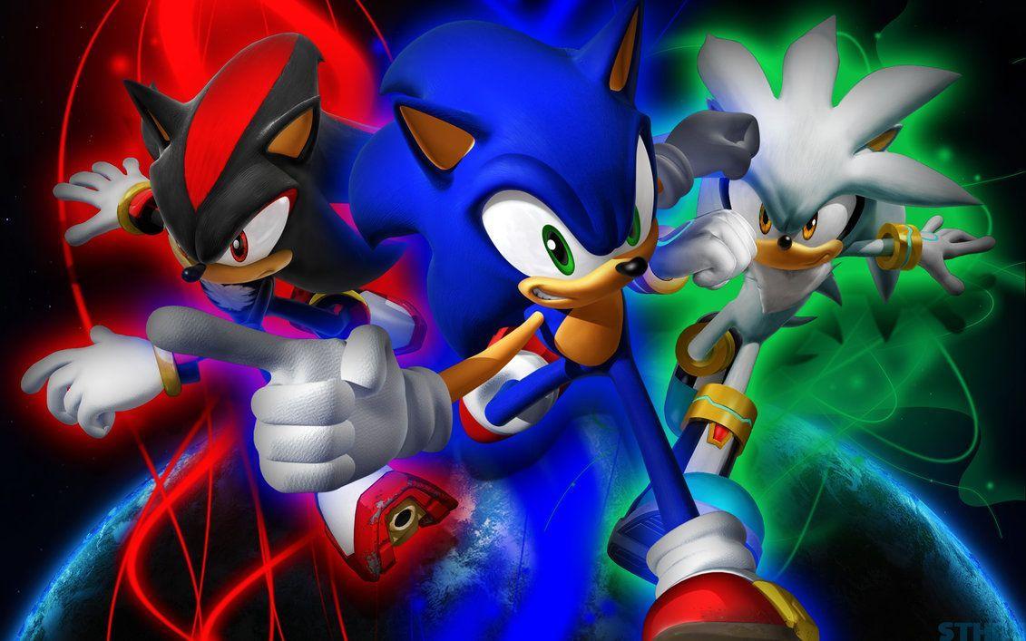 silver the hedgehog and shadow the hedgehog