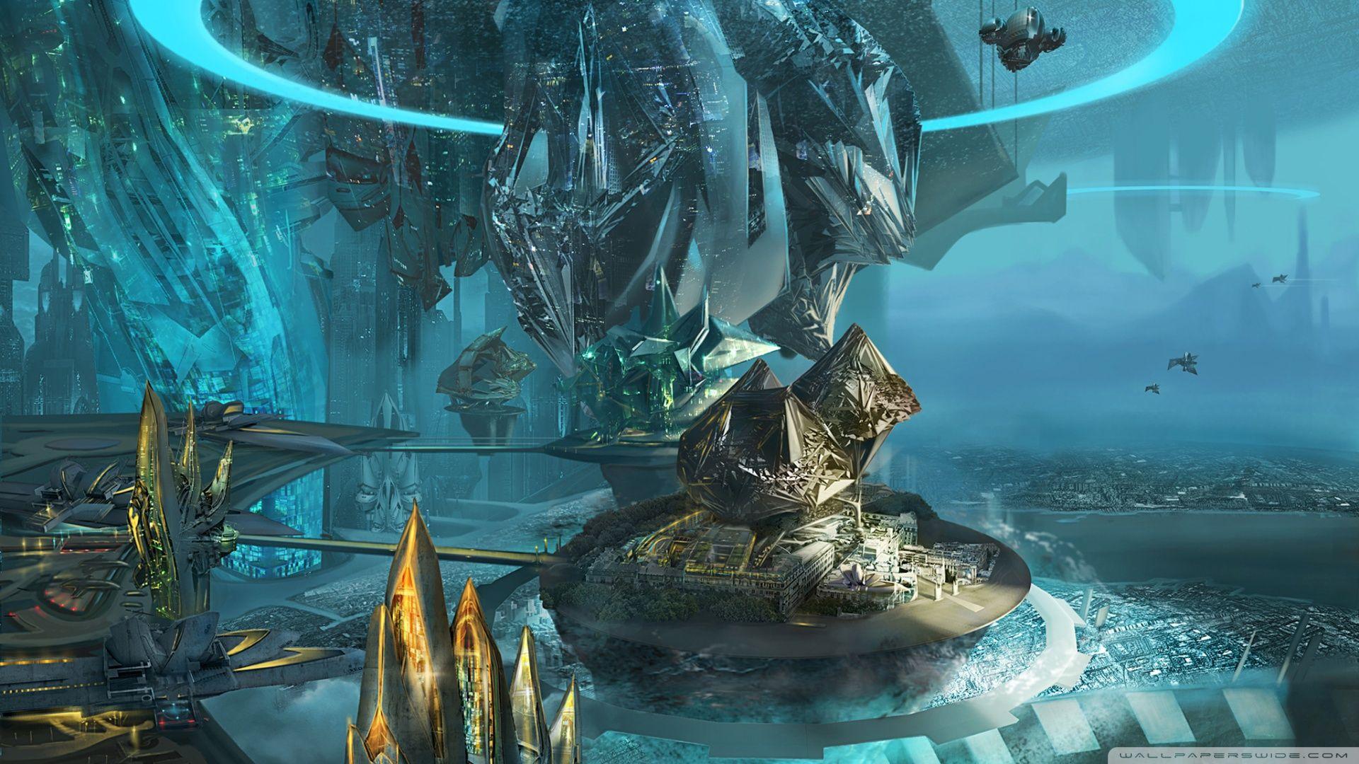 1920x1080 Cool HD Wallpaper Of Futuristic