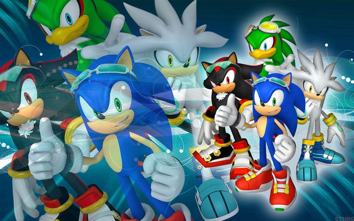 Sonic Shadow Silver wallpaper by dimondqueen - Download on ZEDGE™