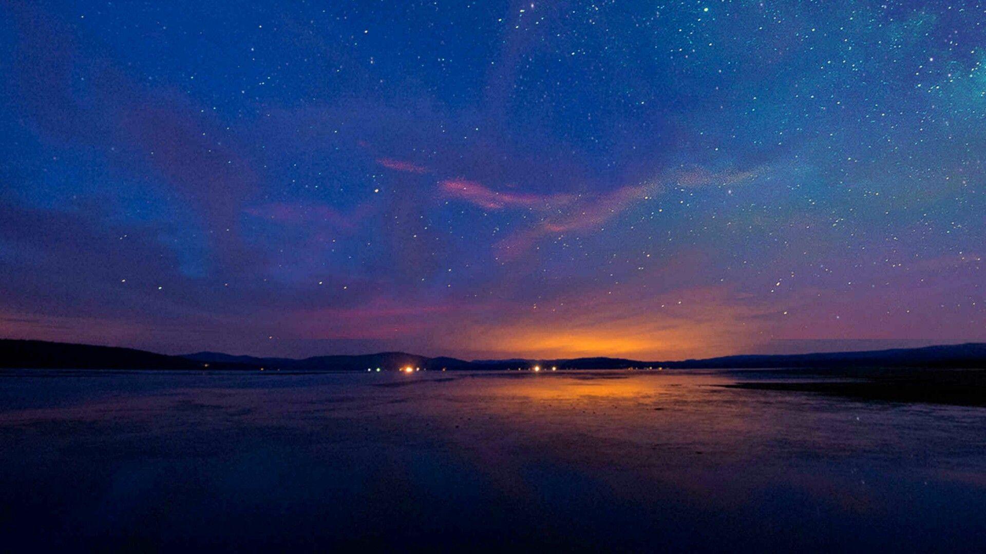 1920x1080 Starry Night Sky Âœ¨ Data Src HD