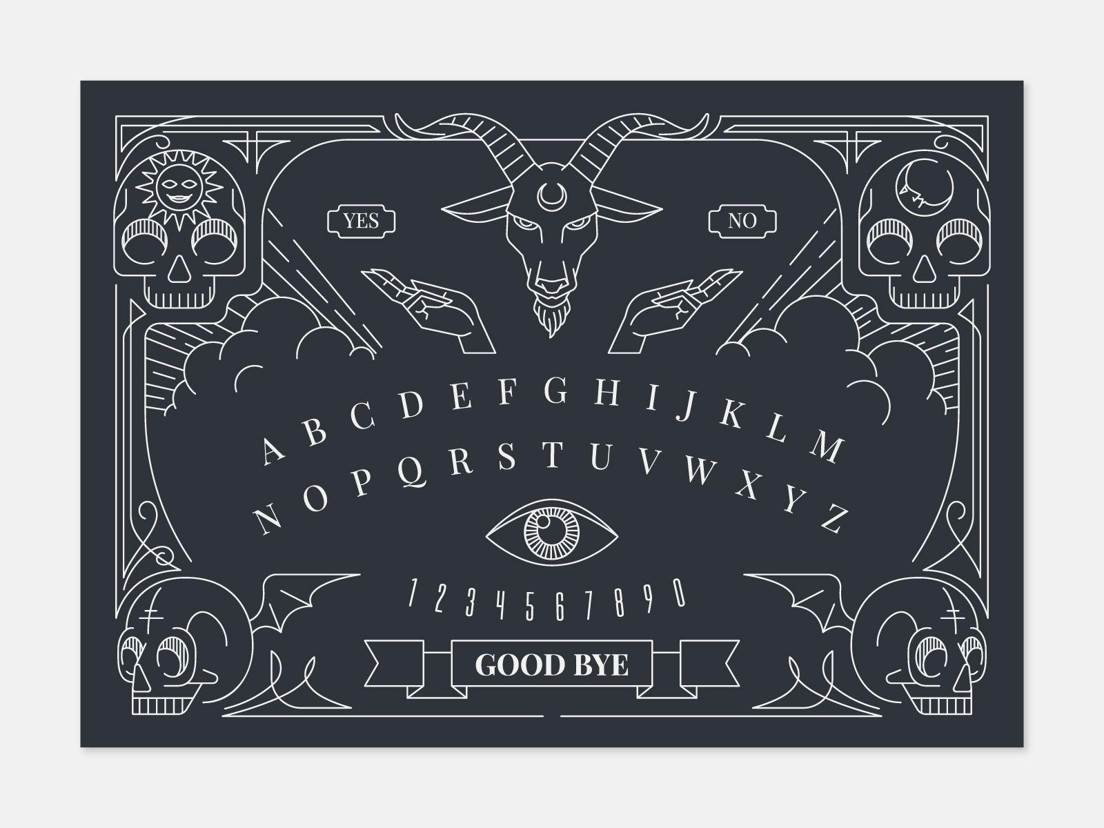 Ouija Board Wallpapers - Top Free Ouija Board Backgrounds - WallpaperAccess