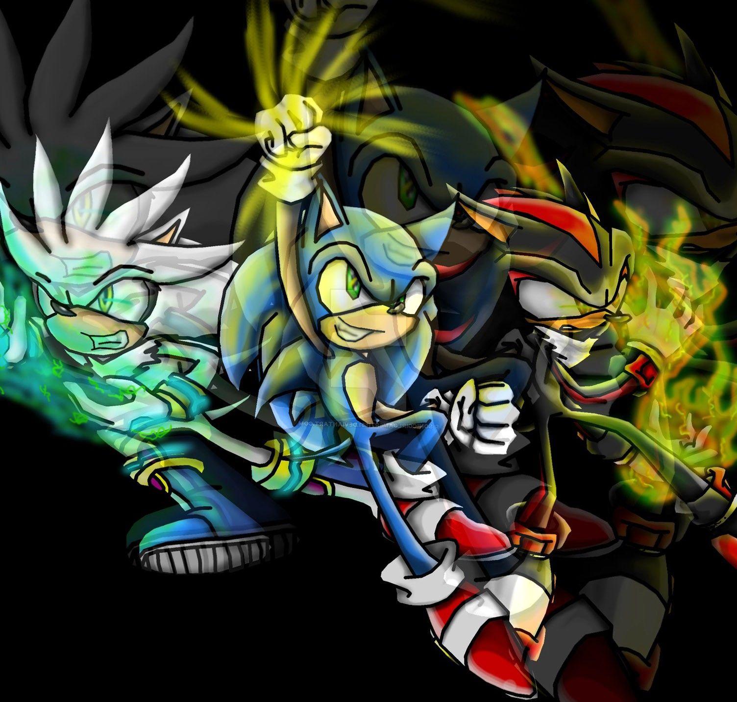 silver, sonic, shadow Picture #63441356