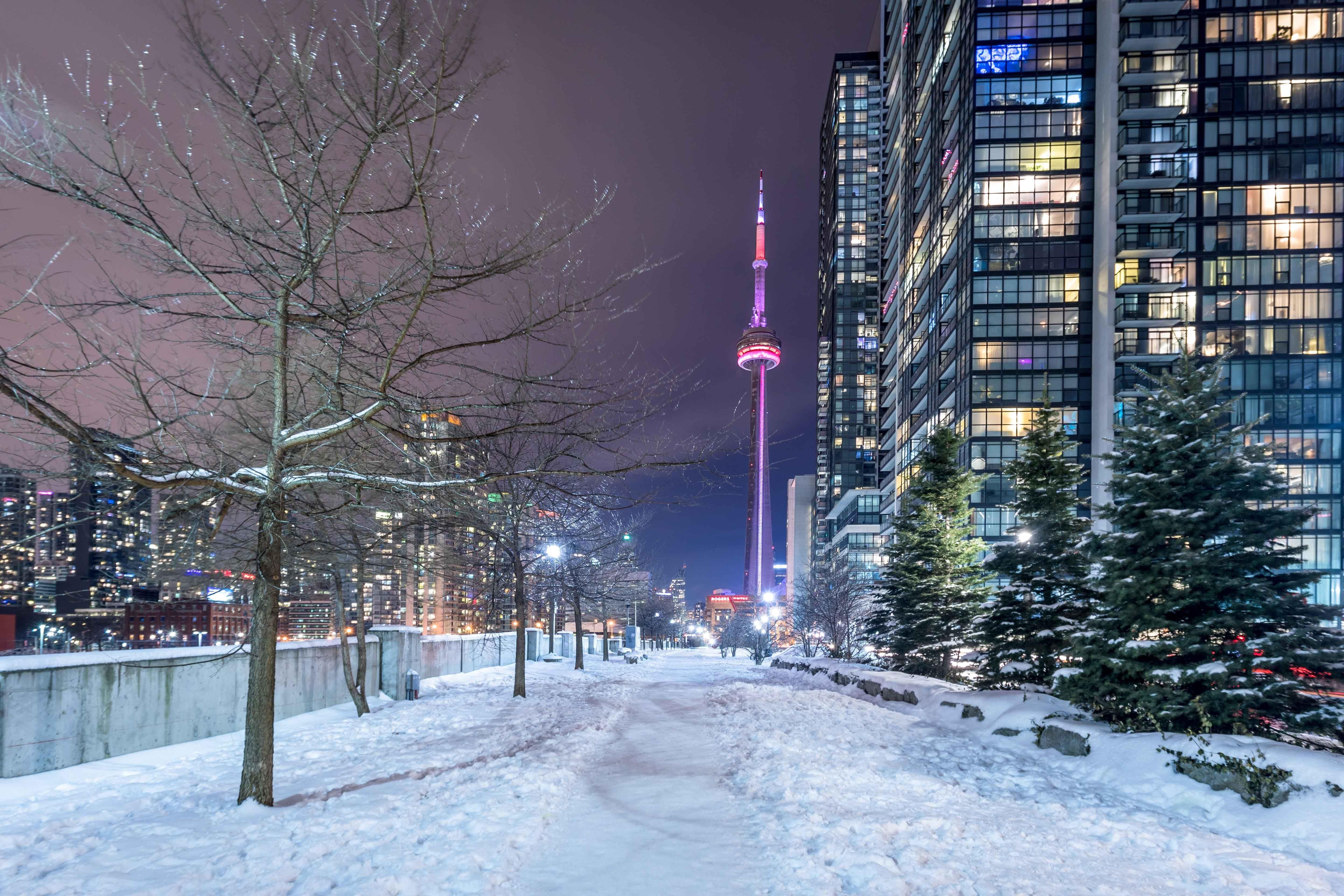 Toronto Winter Wallpapers Top Free Toronto Winter Backgrounds WallpaperAccess