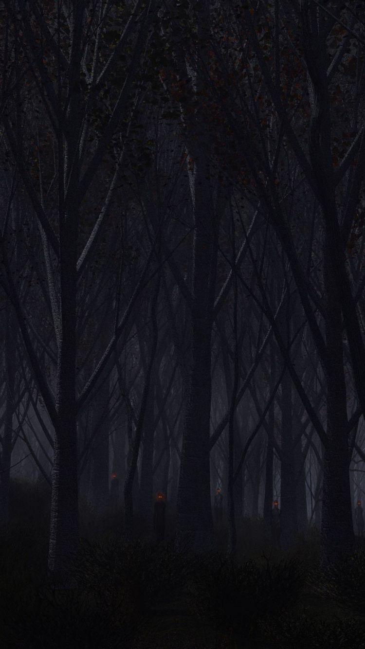 750x1334 Amoled Darkest Black Wallpaper