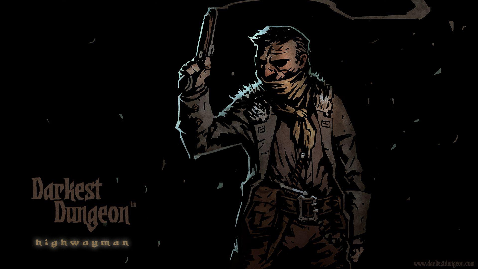 1920x1080 i>Darkest Dungeon</i> Character Wallpaper