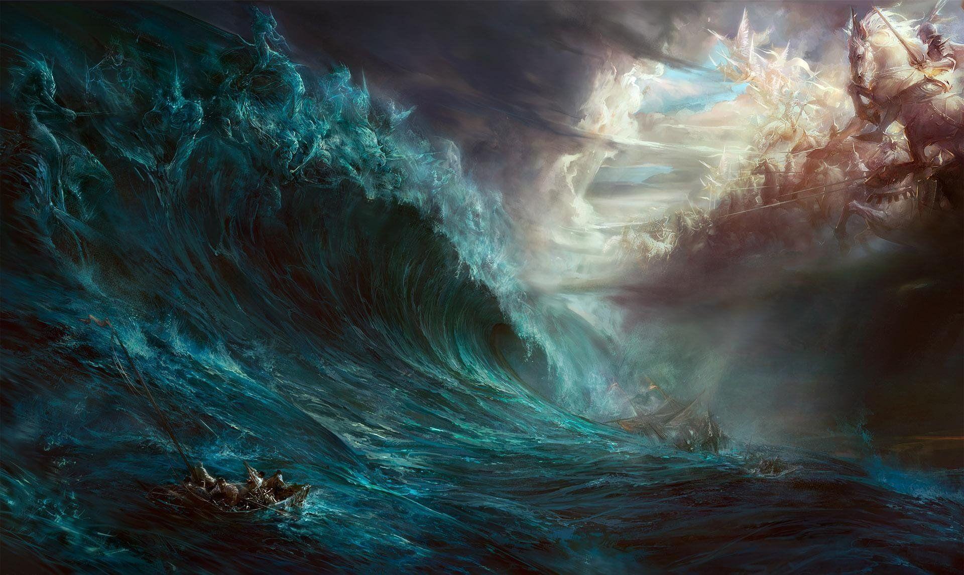 1920x1147 Mythology Background