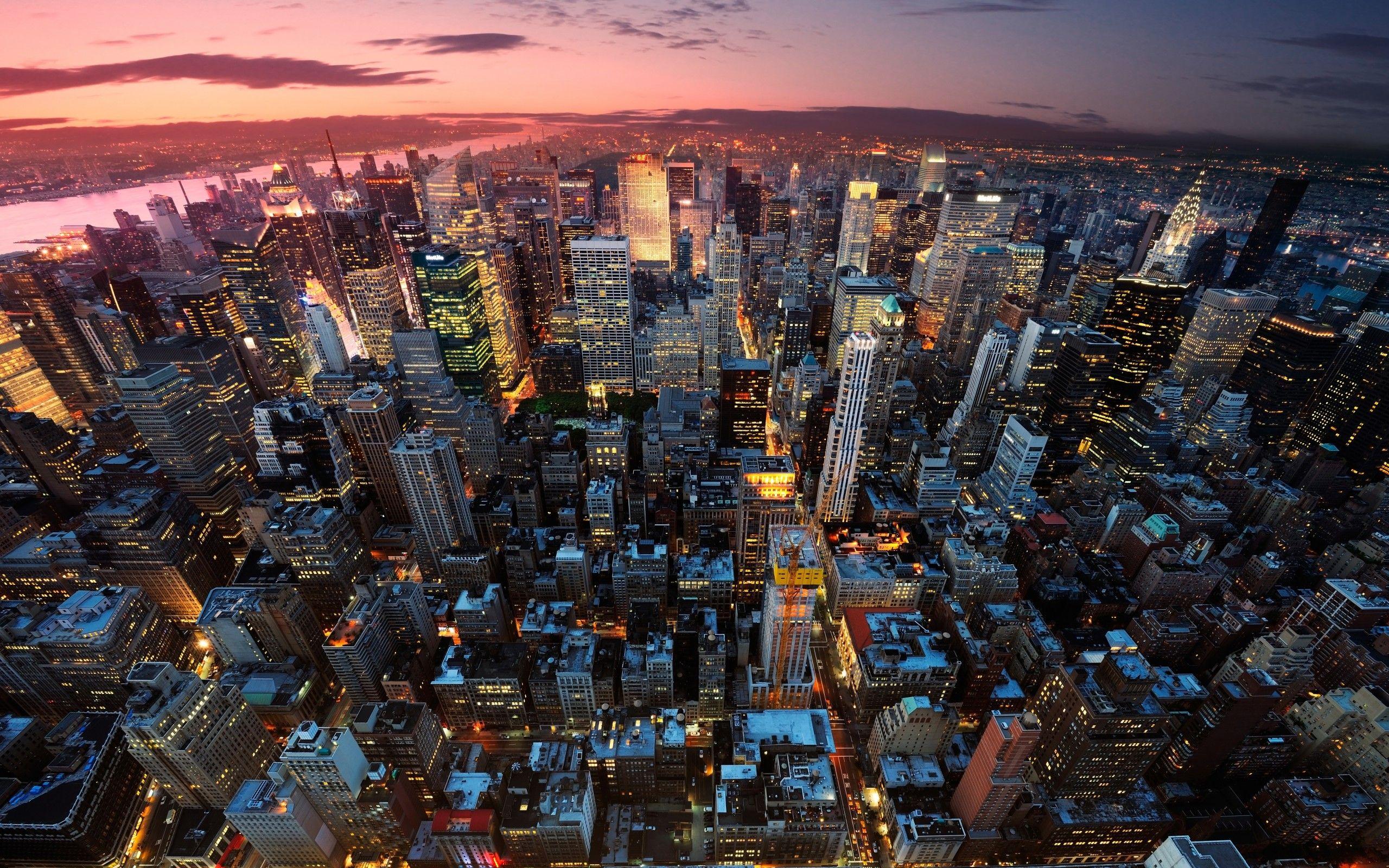 2560x1600 New York Cityscape Wallpaperx1600