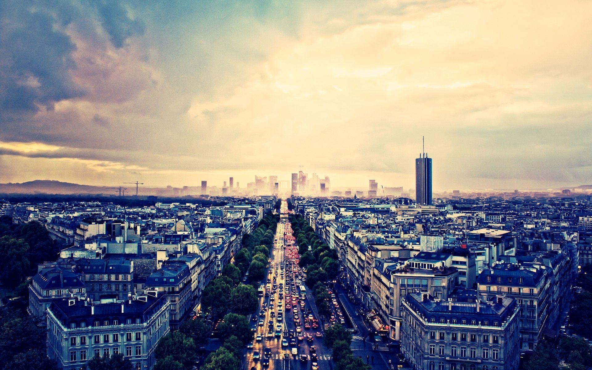 1920x1200 Paris Wallpaper: The Romance Beneath The City Lights