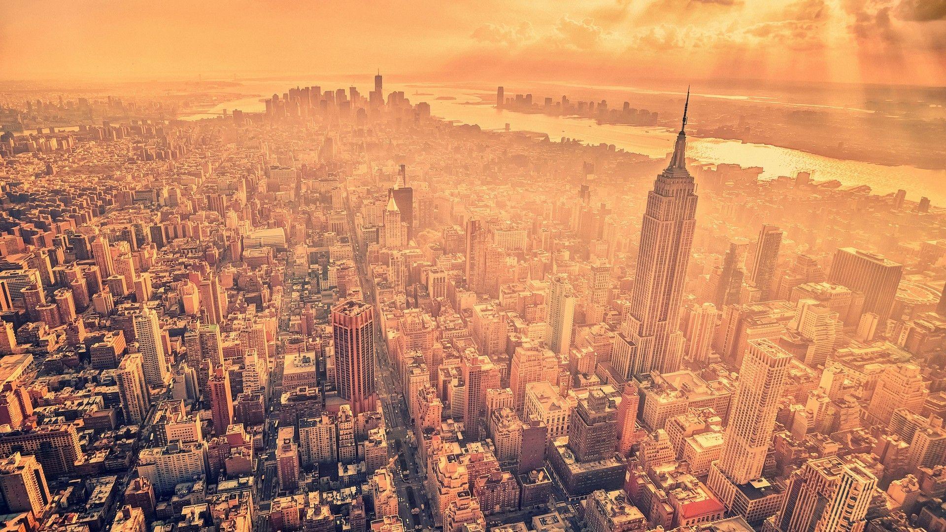 1920x1080 New York Cityscape, HD World, 4k Wallpaper, Image, Background