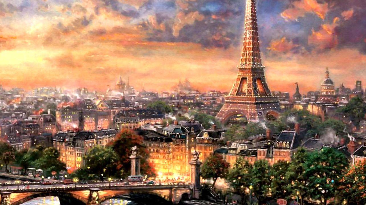 1284x722 Paris City Wallpaper
