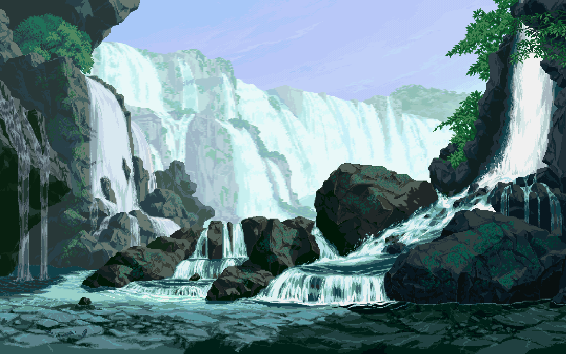 1920x1200 Pixel Art Wallpaper