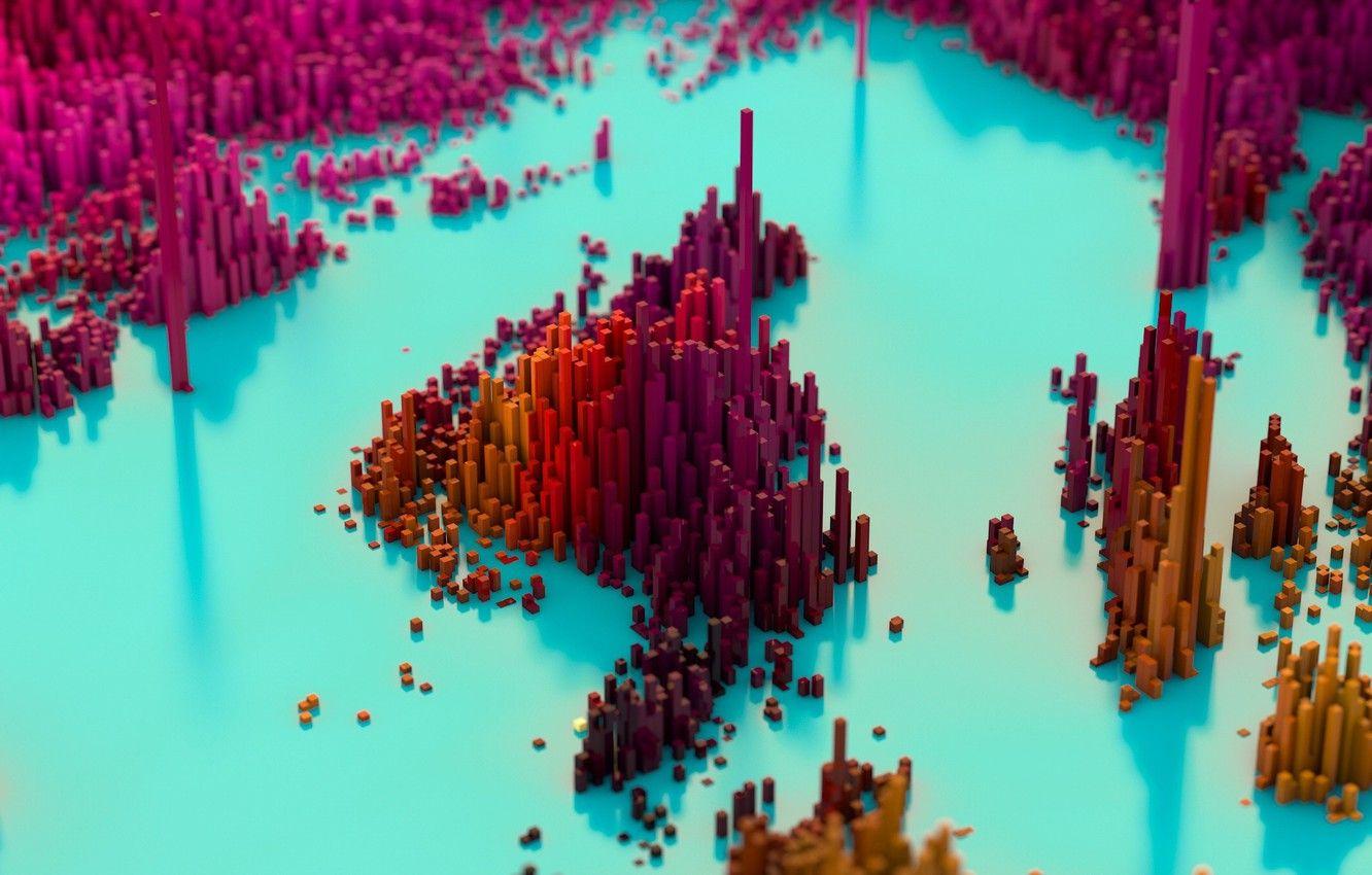 1332x850 Wallpaper Art, Pixels, Pixel, Pixel Art, PXL image for desktop, section рендеринг