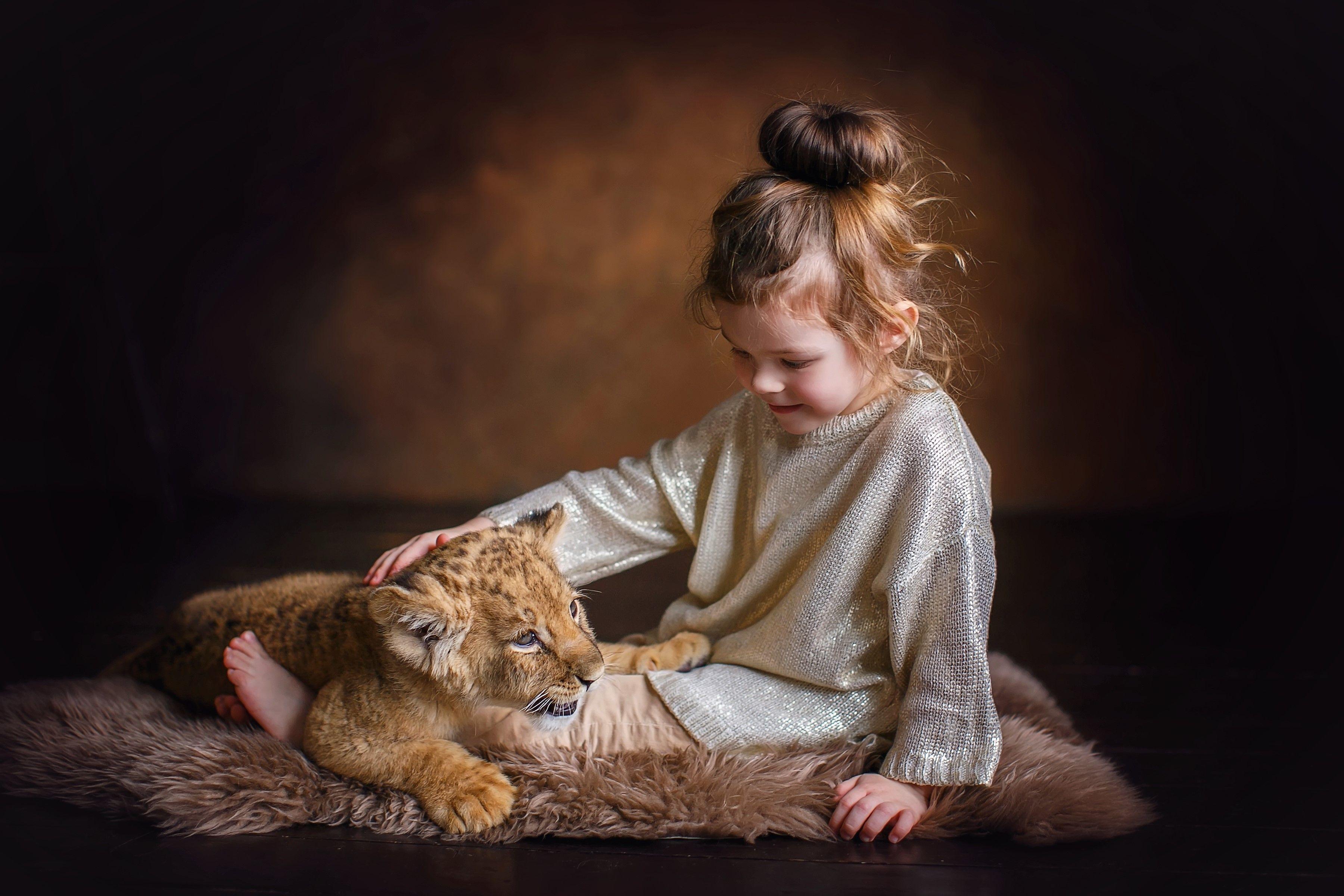 Lion and Girl Wallpapers Top Free Lion and Girl Backgrounds