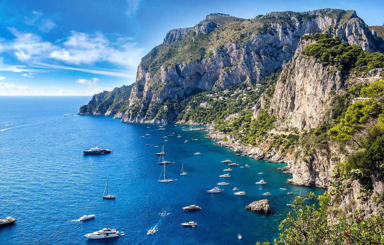 Capri Italy Wallpapers - Top Free Capri Italy Backgrounds - WallpaperAccess