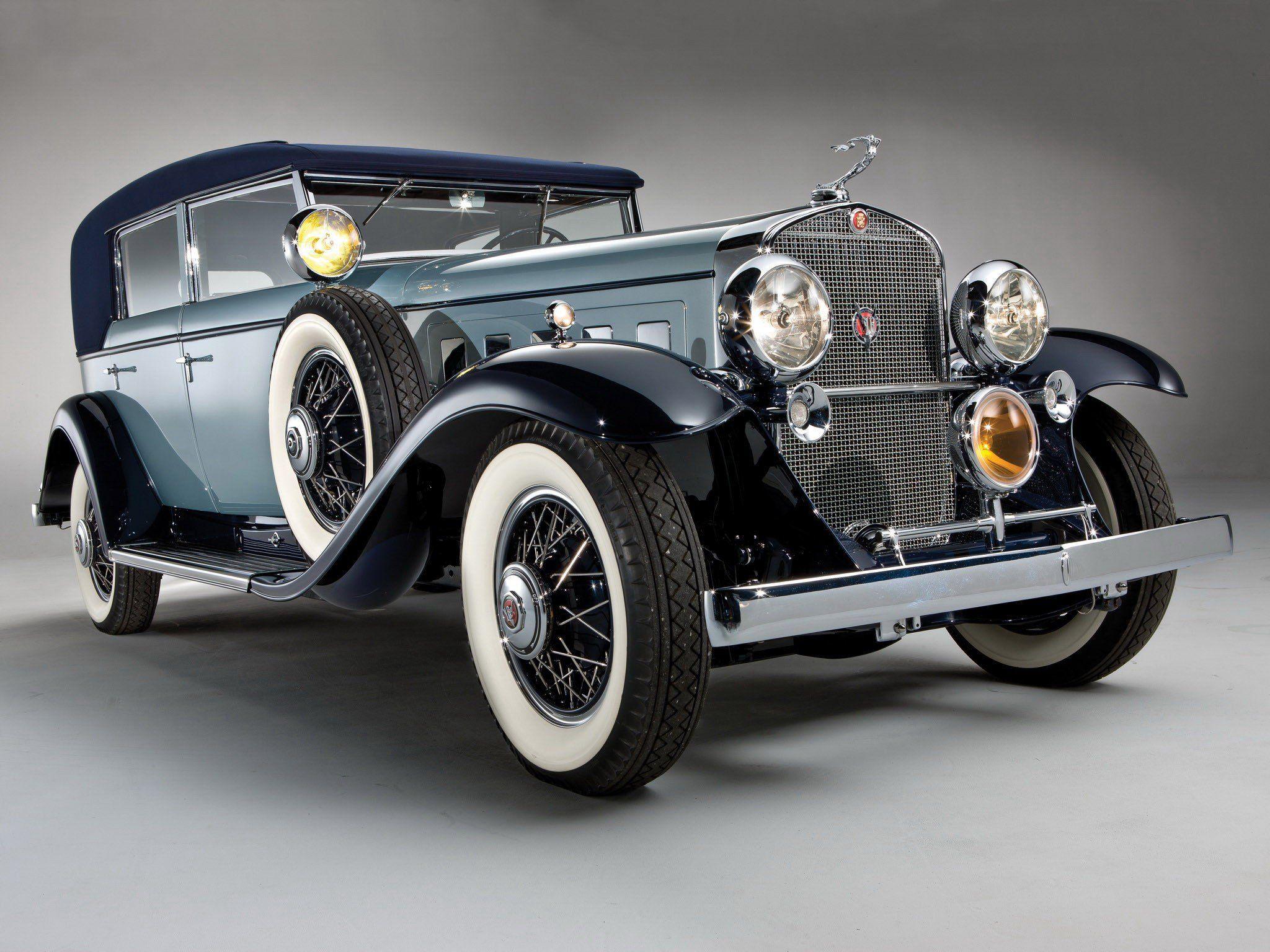 2048x1536 Cars vehicles Cadillac convertible classic cars front angle view vintage car Cadillac V16 Series 452 wallpaperx1536