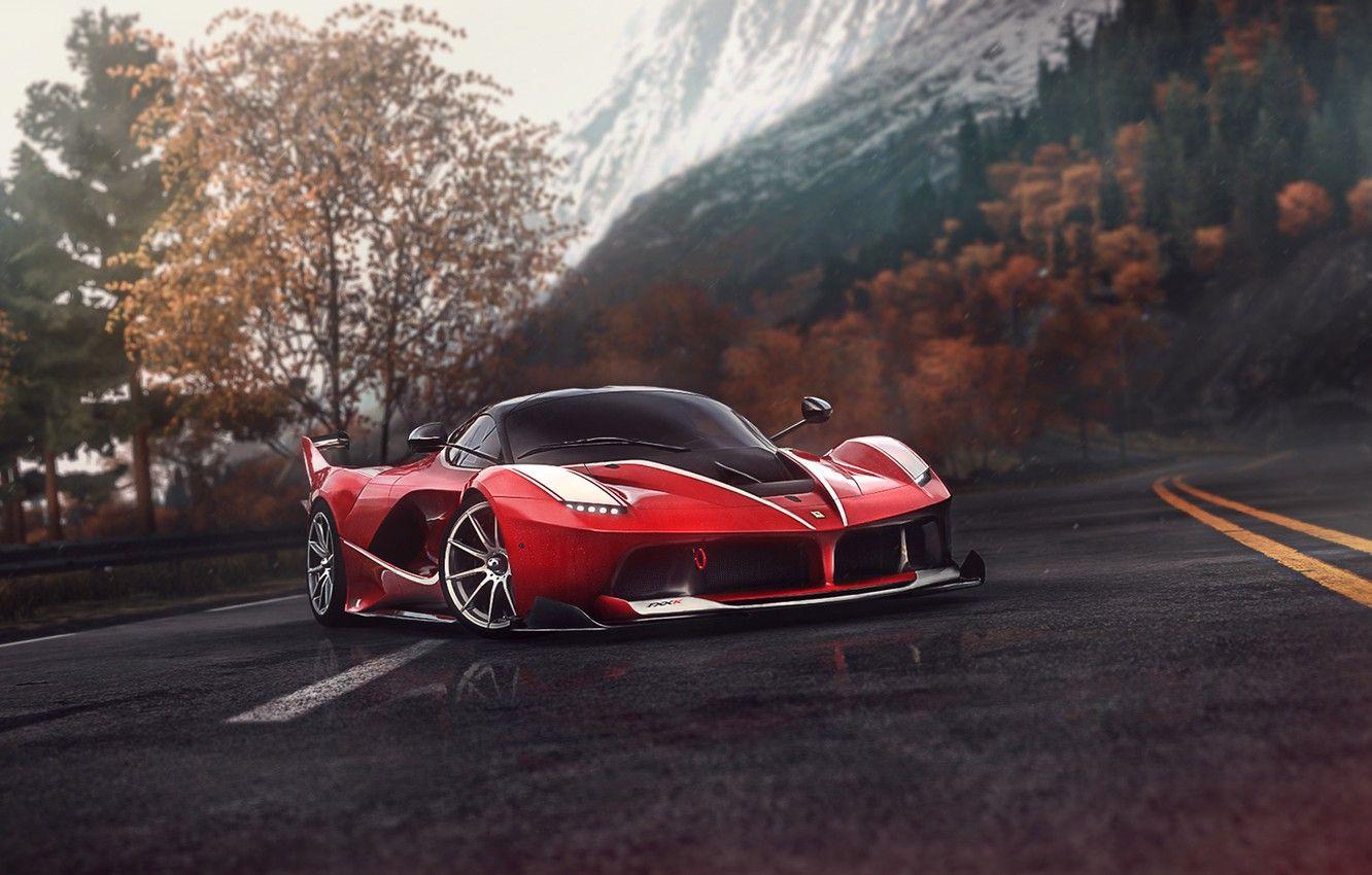 1332x850 Wallpaper Red, Auto, Road, The game, Machine, Ferrari, Supercar