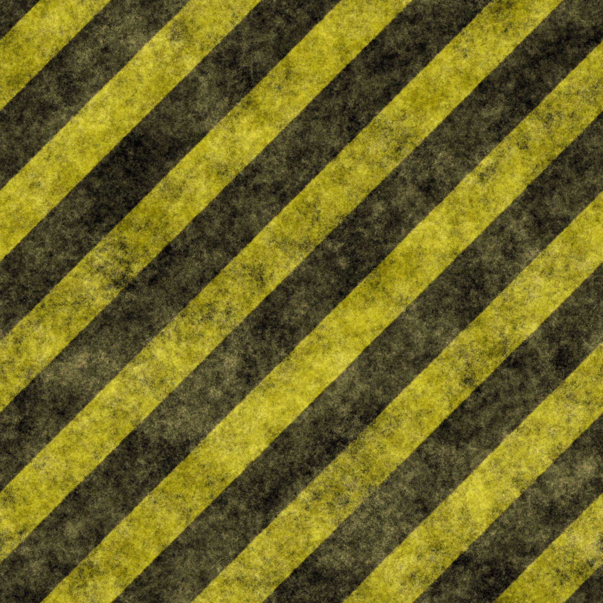 2000x2000 yellow and black stripes in a hazard wallpaper