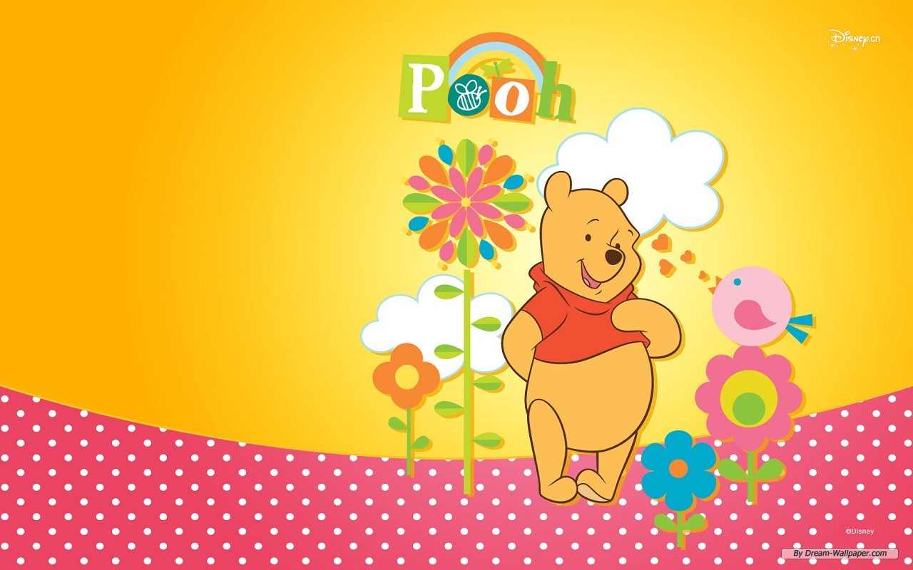 Nền rừng Winnie the Pooh 1280x800