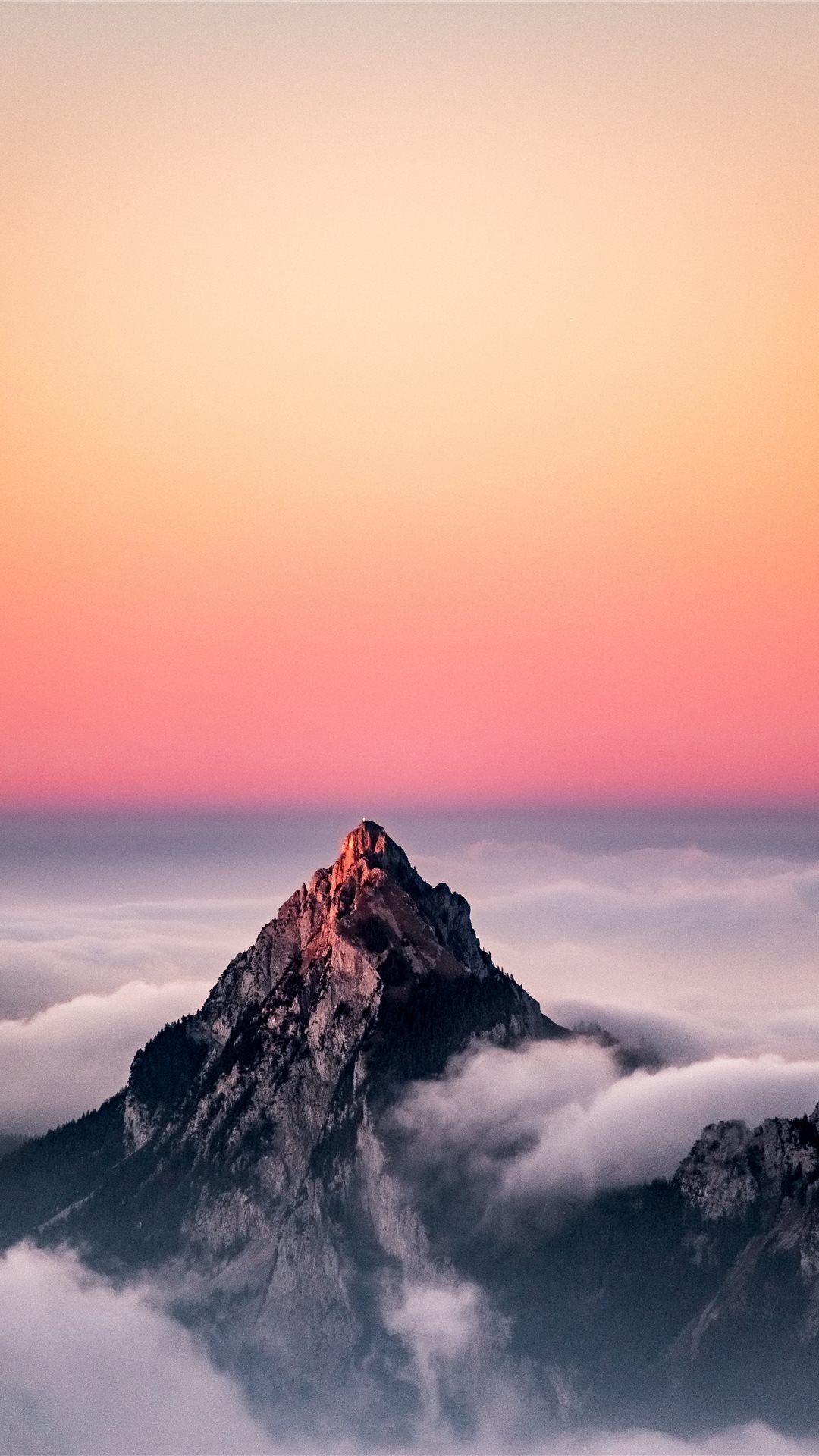 1080x1920 Mountain Beautiful Wallpaper Sunset