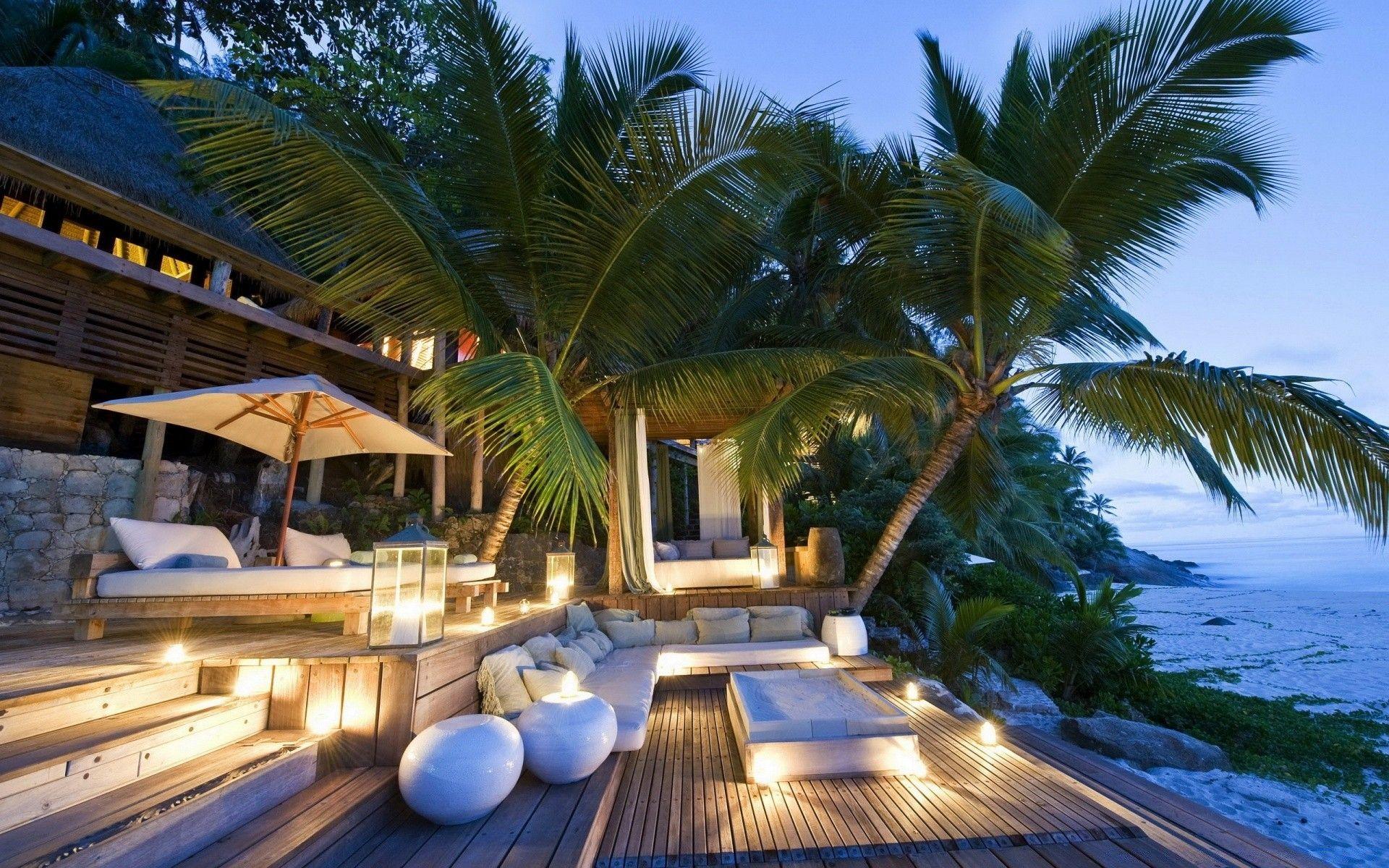 1920x1200 Tropical Beach Resort