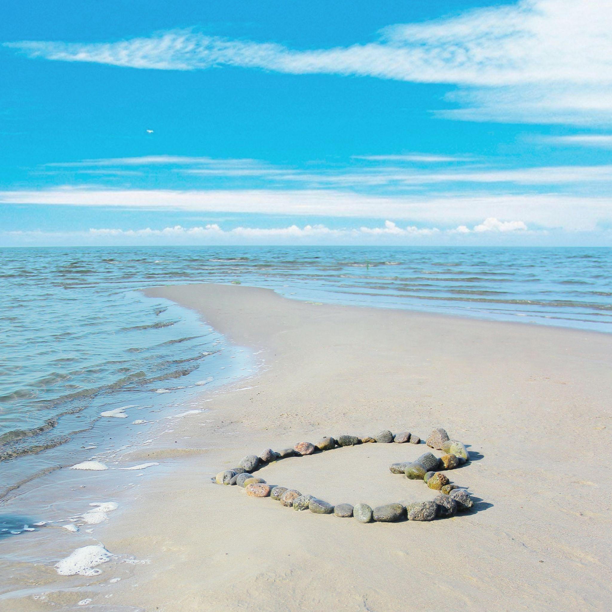 2048x2048 Best beach iPad Air Wallpaper HD