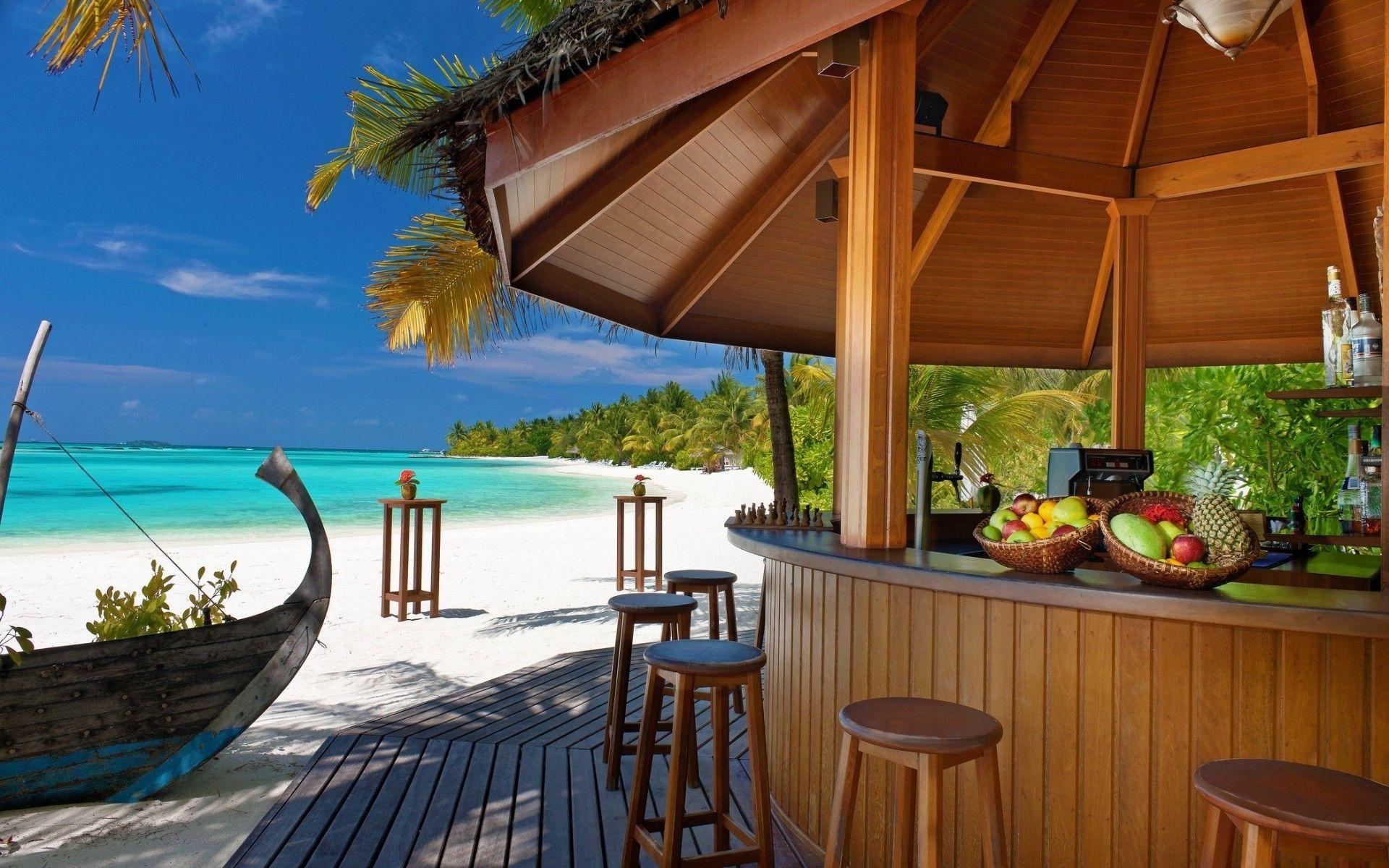1920x1200 Summer Beach Bar