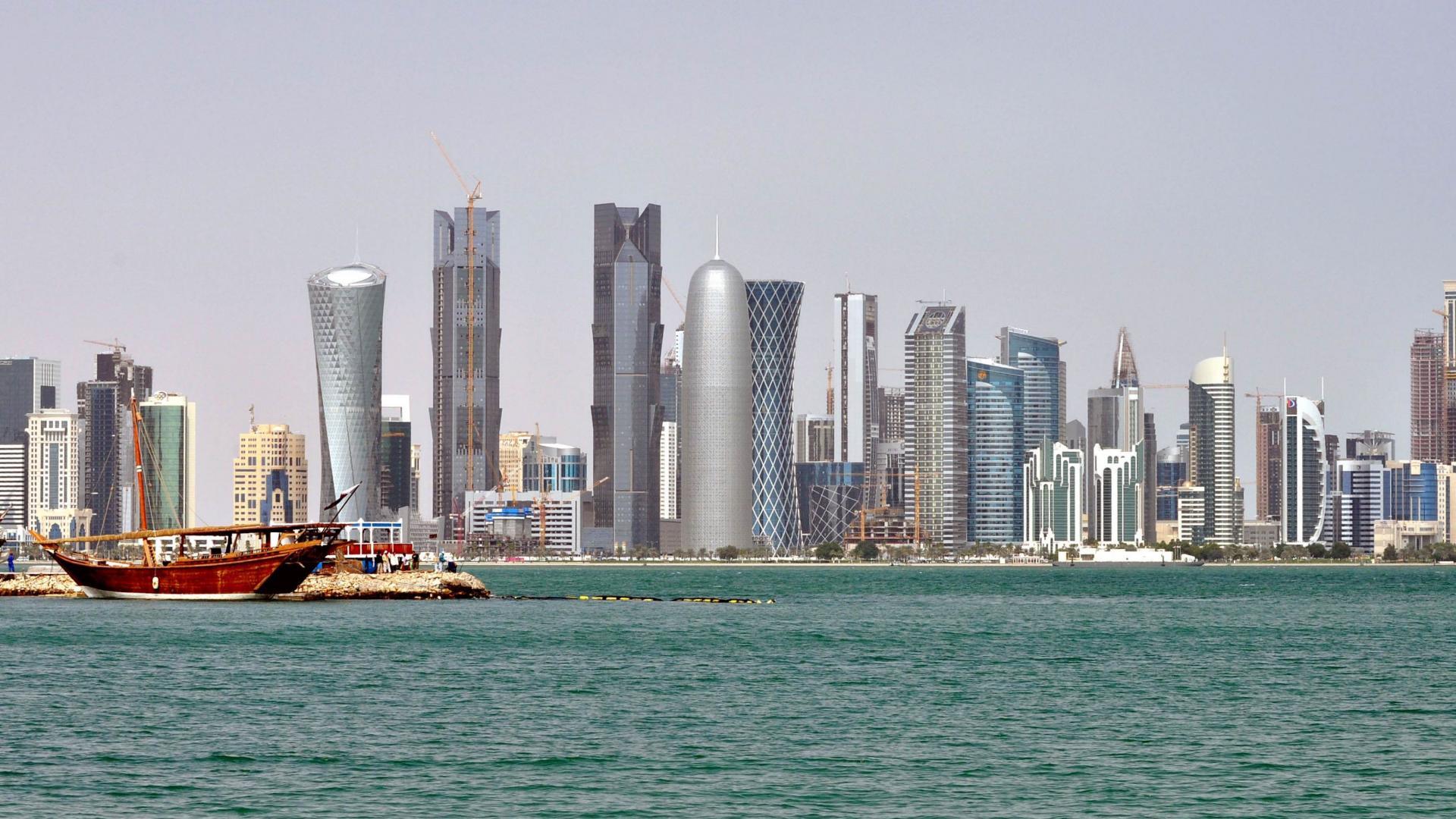 Qatar Skyline Wallpapers - Top Free Qatar Skyline Backgrounds ...