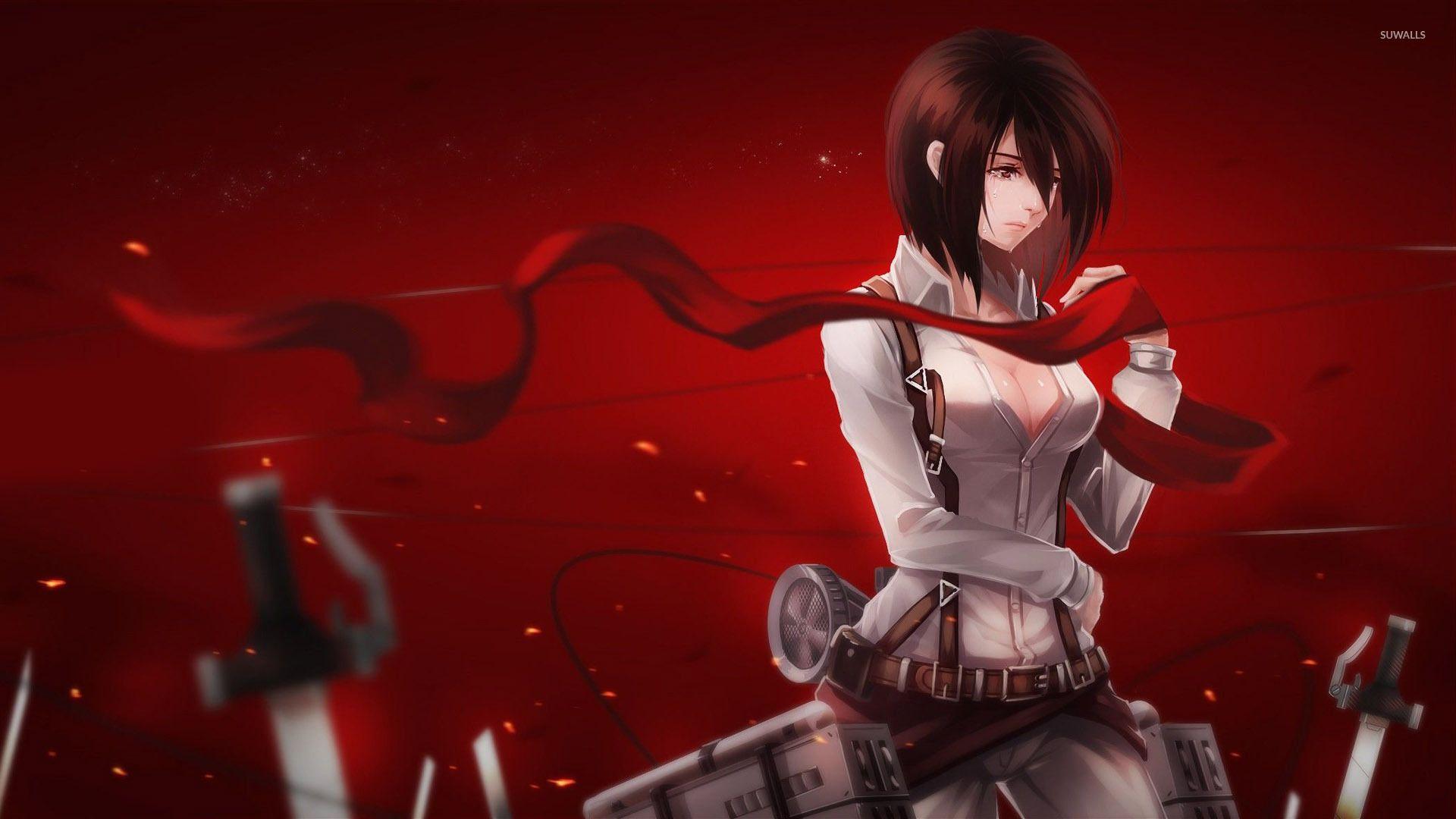 Mikasa Ackerman Wallpapers Top Free Mikasa Ackerman Backgrounds Wallpaperaccess 