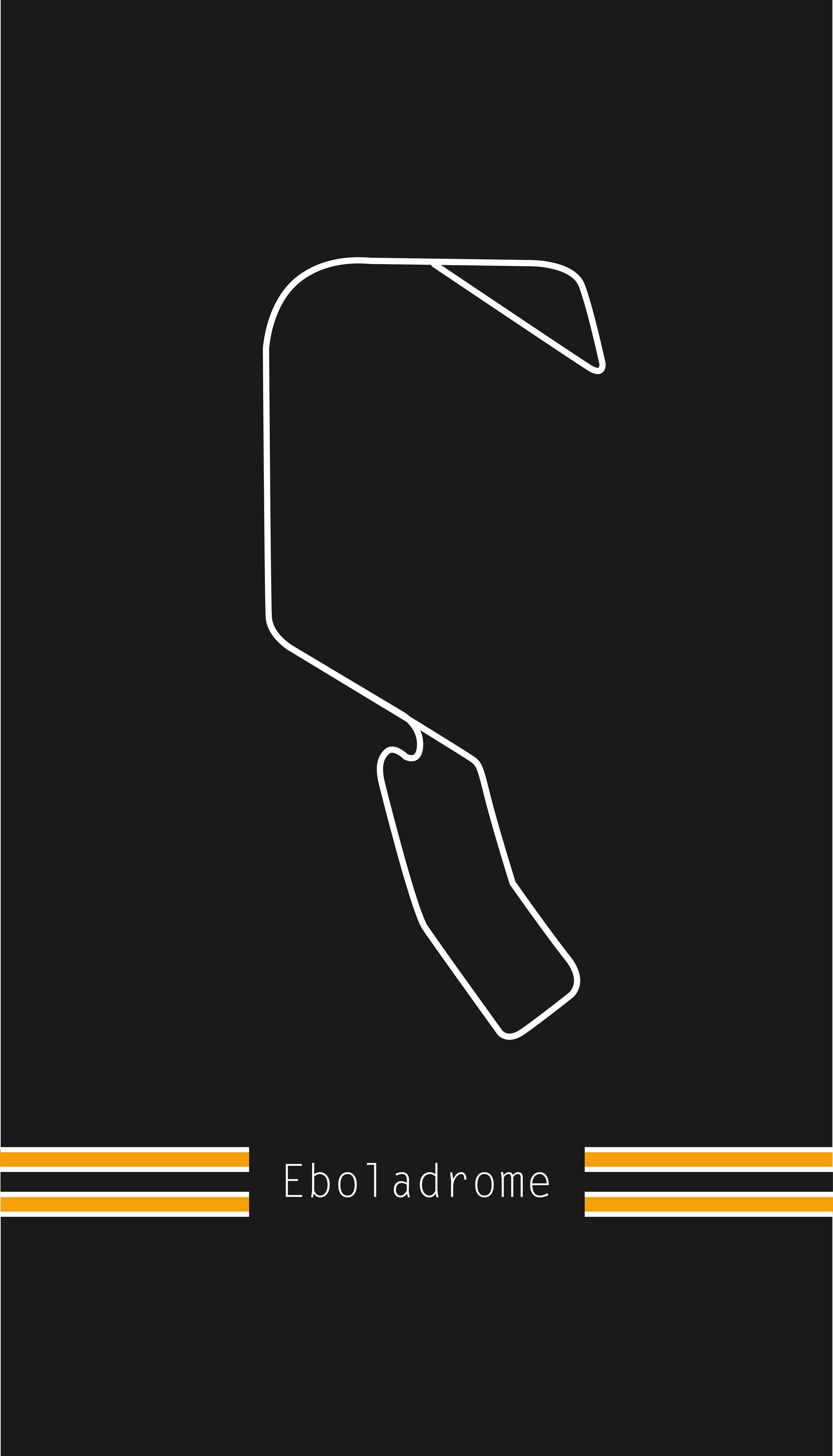 3339x5833 More minimalist Formula 1 track wallpaper I made