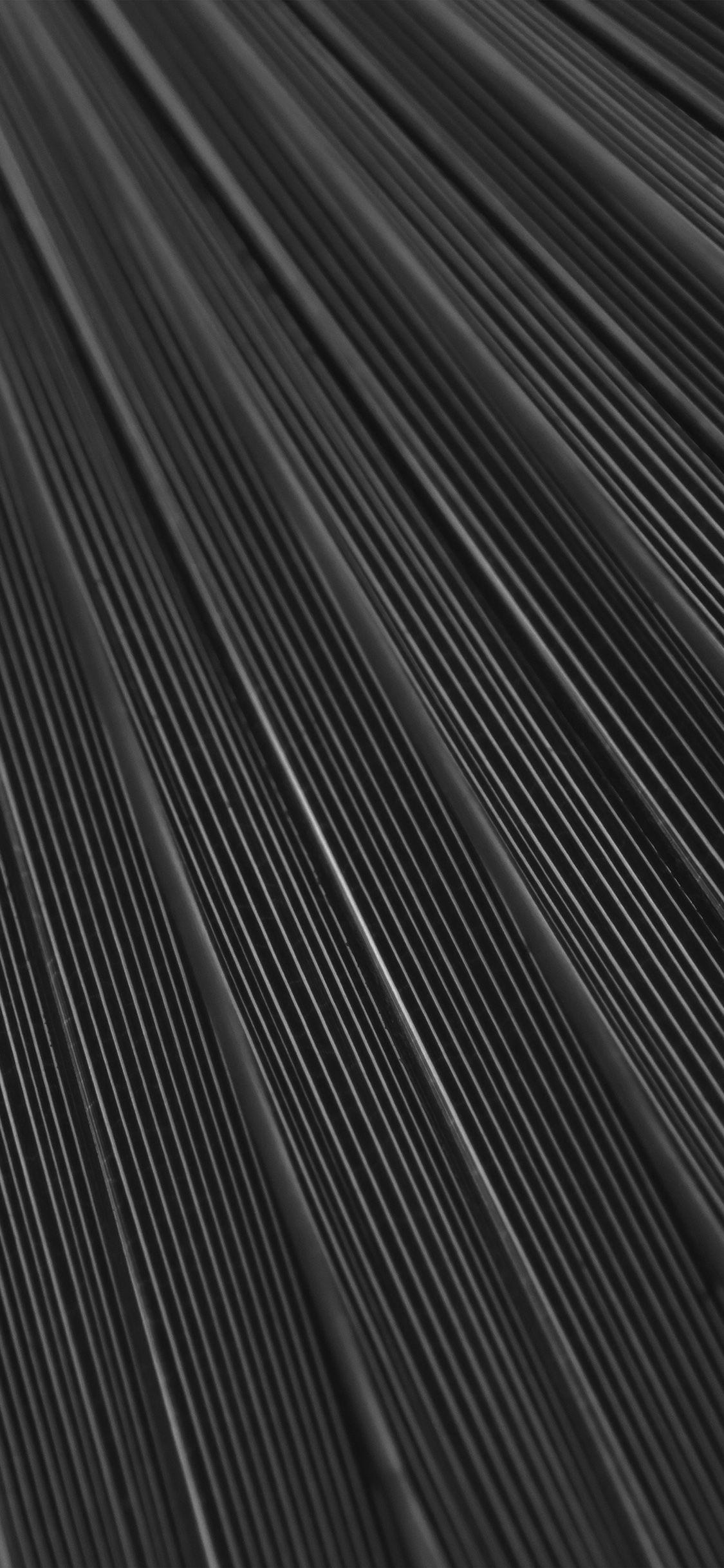 1125x2436 Leaf Dark Surface Texture Nature Pattern Bw Wallpaper